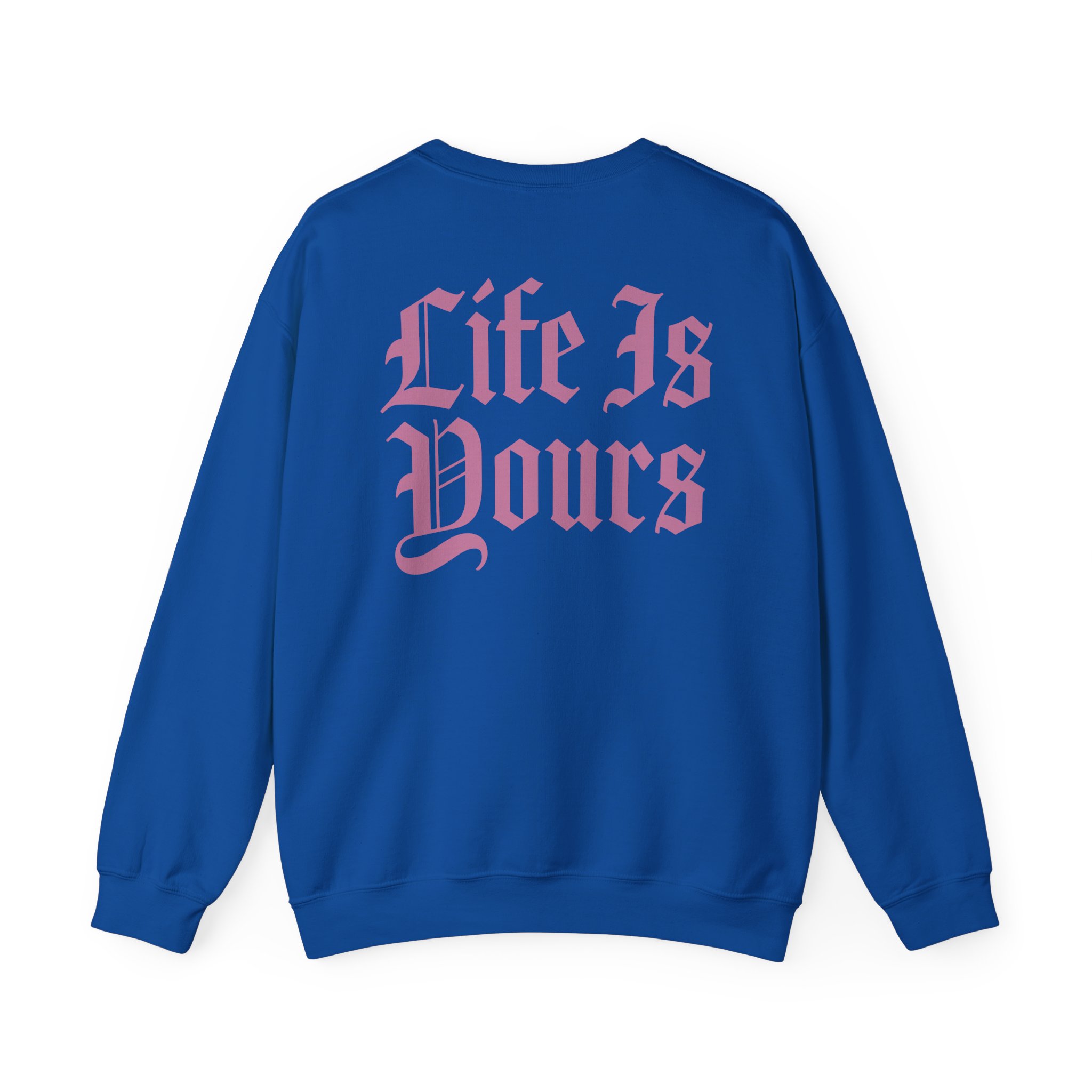 Foals Life is Yours Gothic Logo Unisex Heavy Blendâ„¢ Crewneck Sweatshirt
