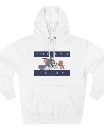 Fede Vigevani Tom and Jerry Three-Panel Fleece Hoodie