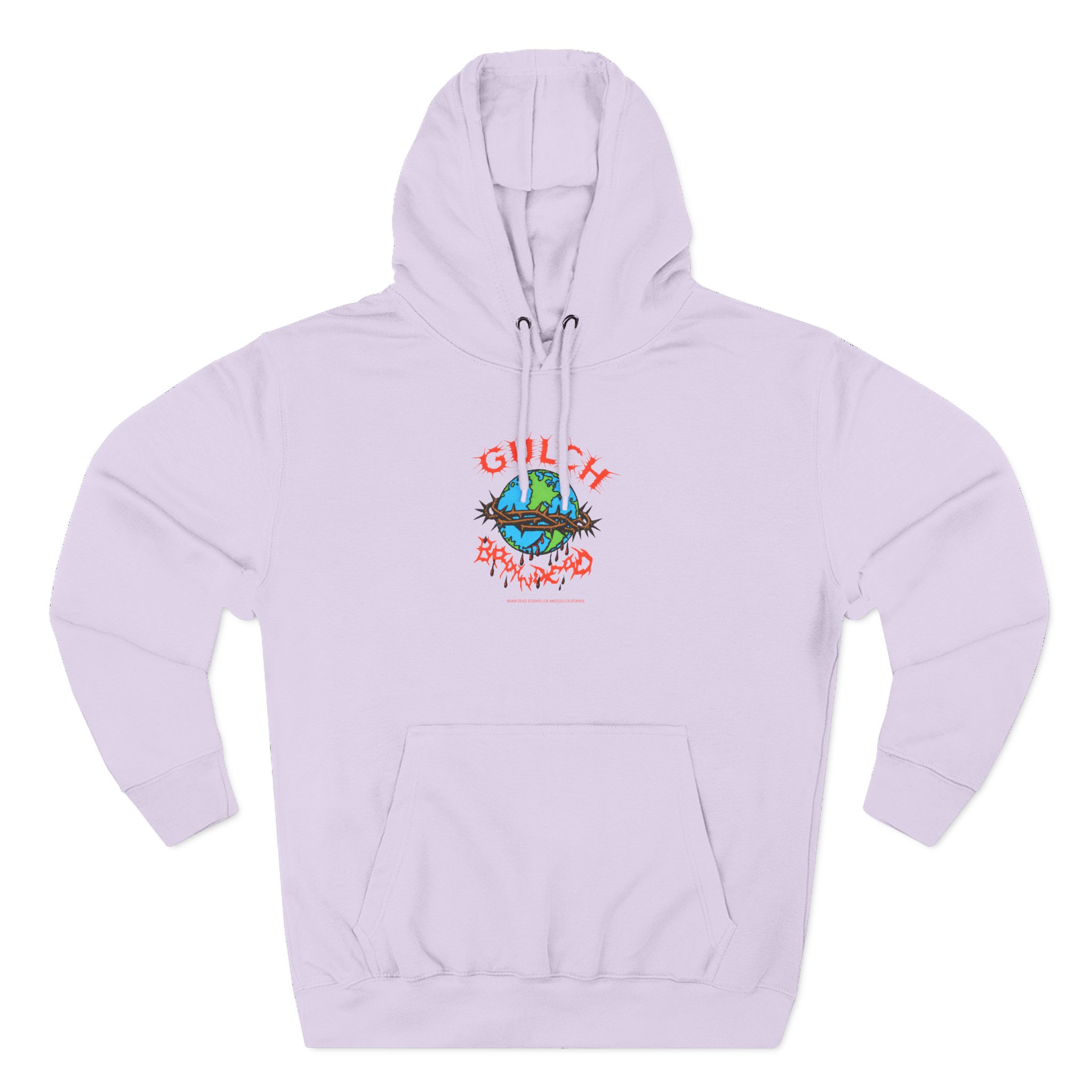 Gulch x Brain Dead final show Three-Panel Fleece Hoodie
