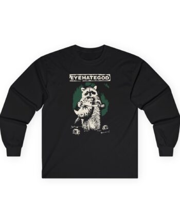 Eyehategod Southern Nihilism Racoon Unisex Ultra Cotton Long Sleeve Tee