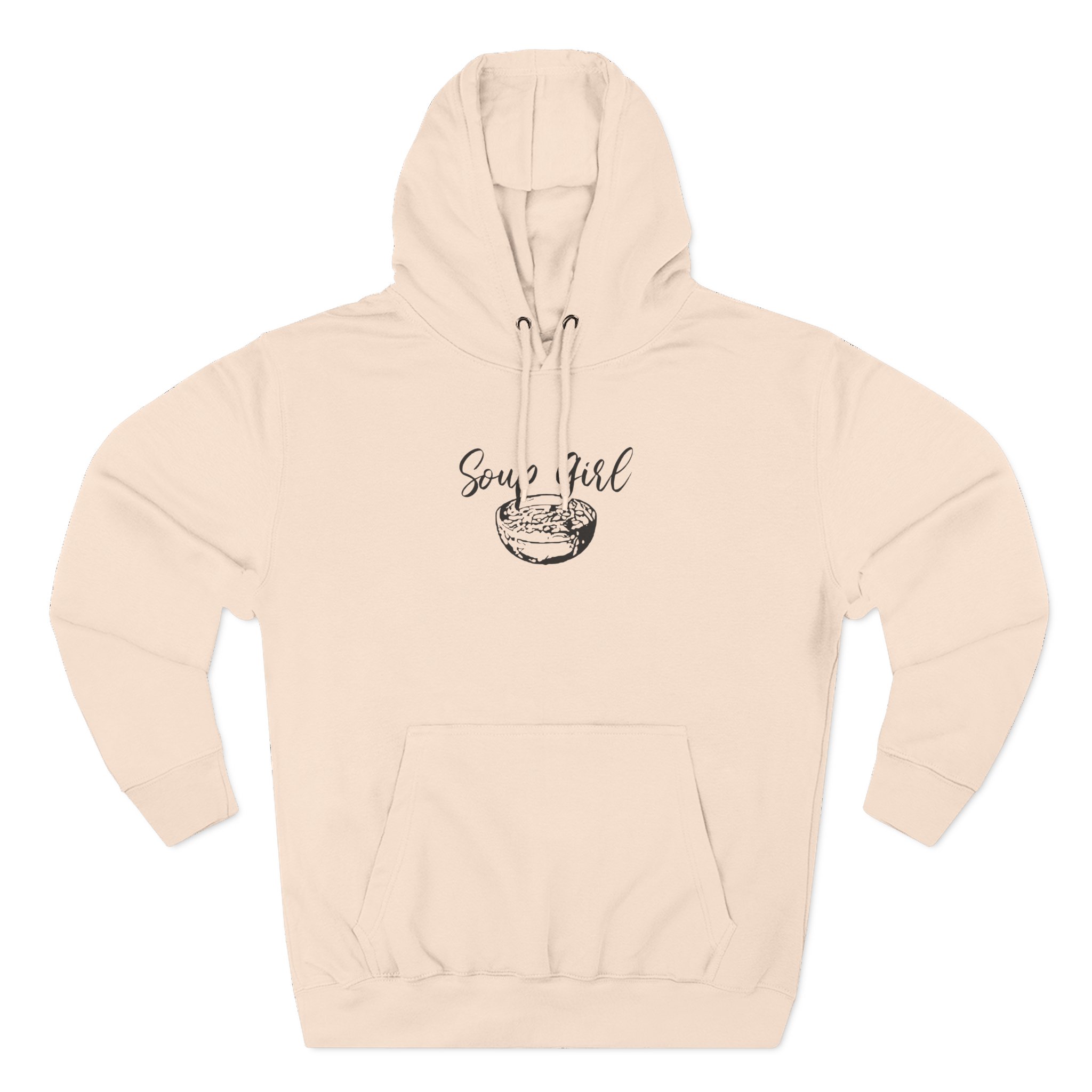 Kat Timpf Soup Girl Three-Panel Fleece Hoodie