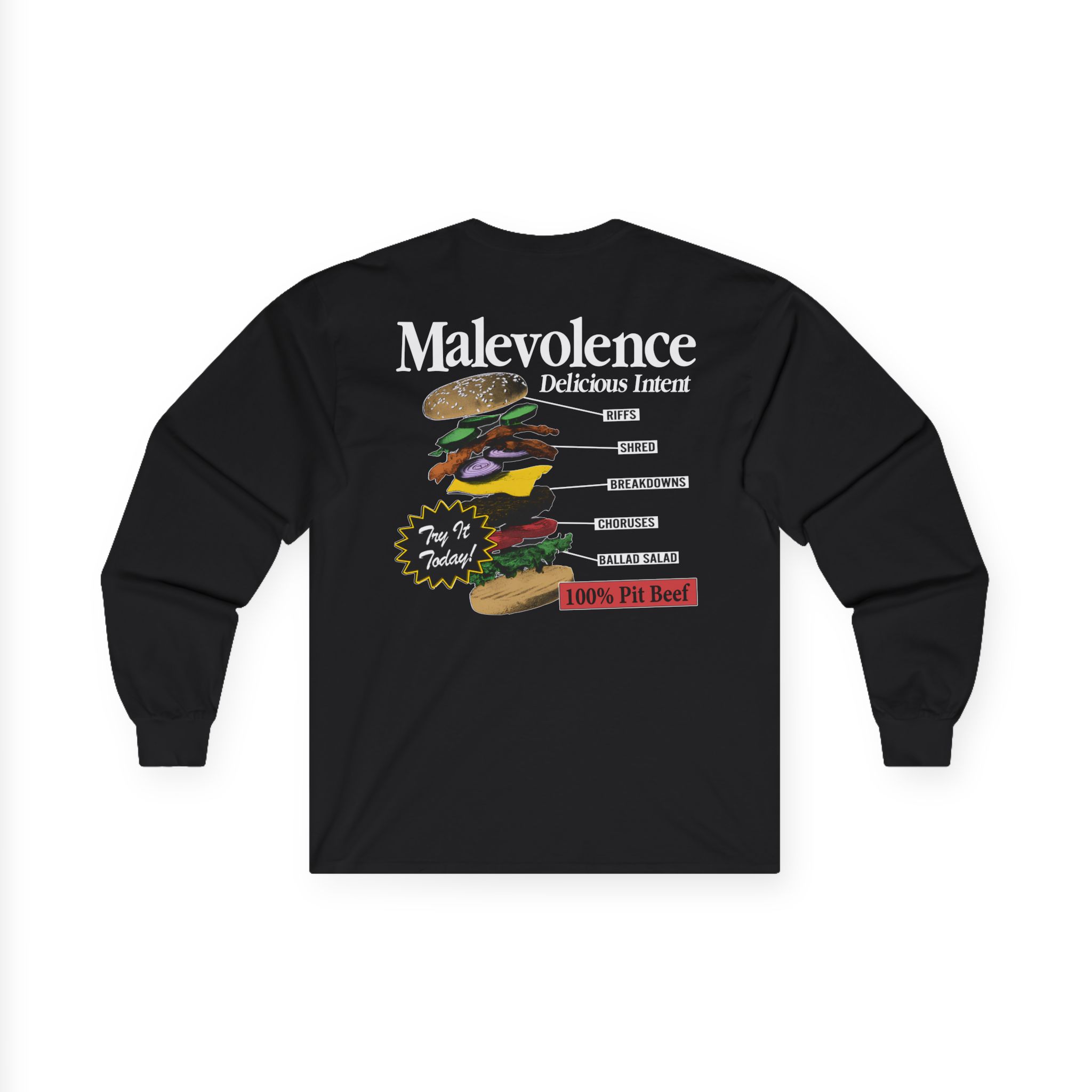 Malevolence Pit Beef Unisex Ultra Cotton Long Sleeve Tee