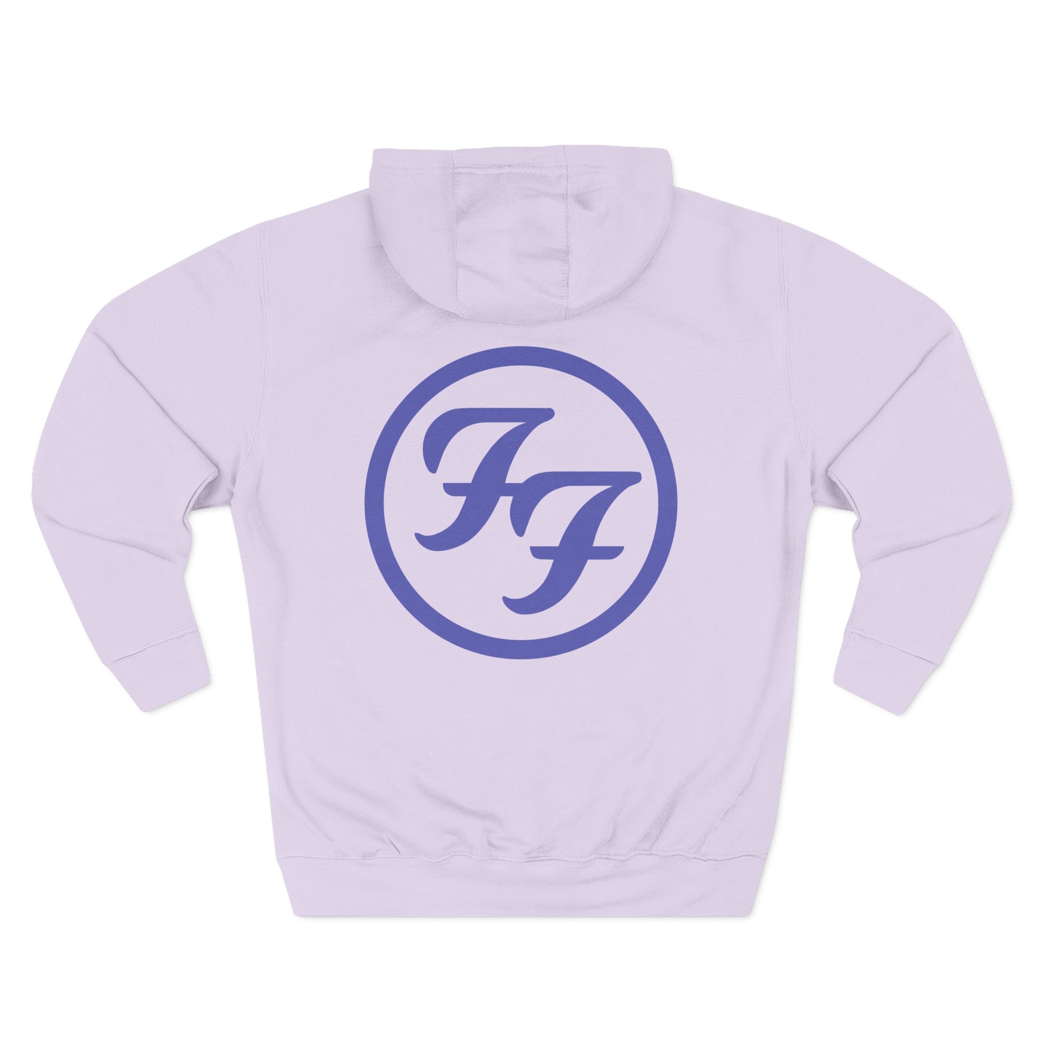 Foo Fighters Ff Lion Three-Panel Fleece Hoodie