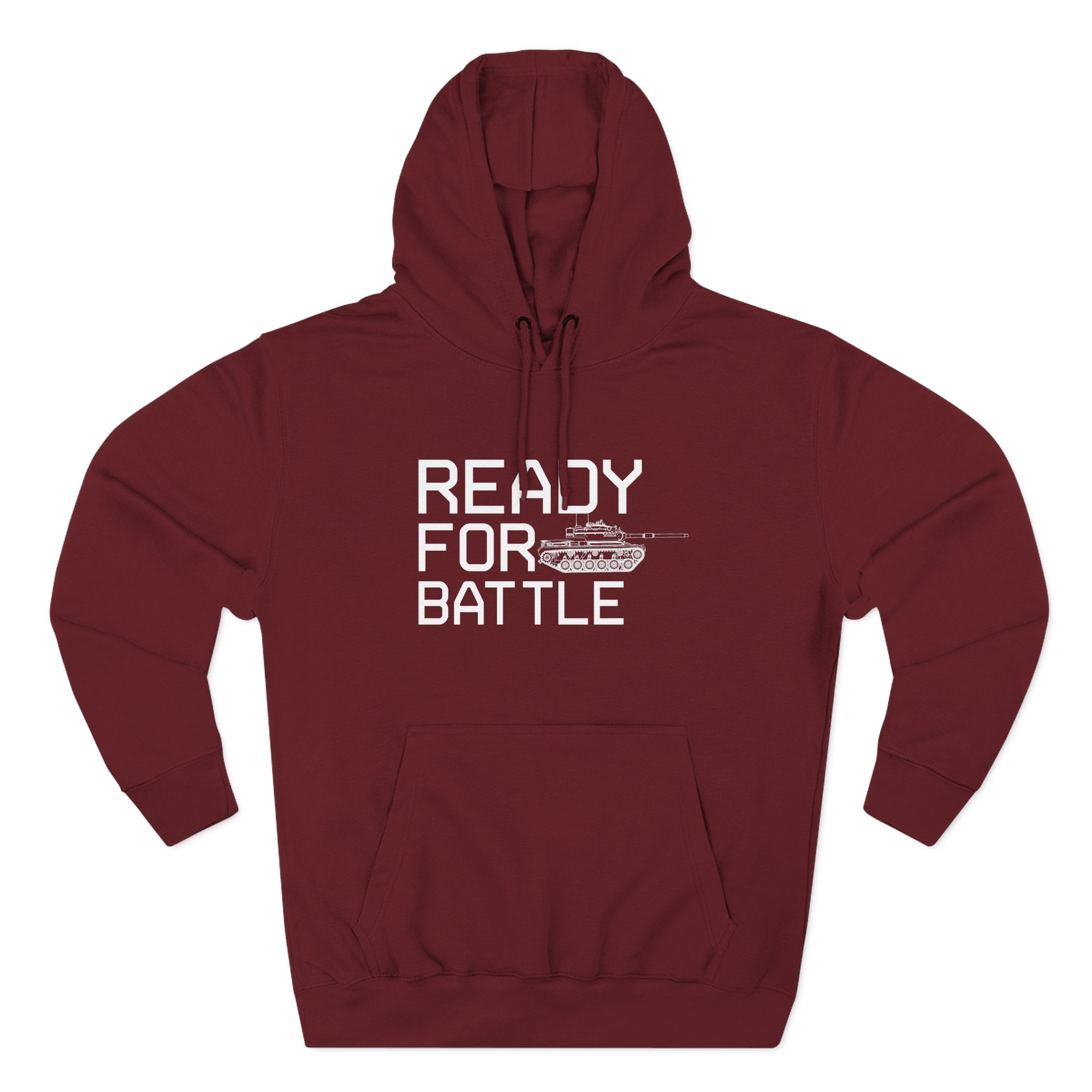 World of Tank Ready for Battle Three-Panel Fleece Hoodie