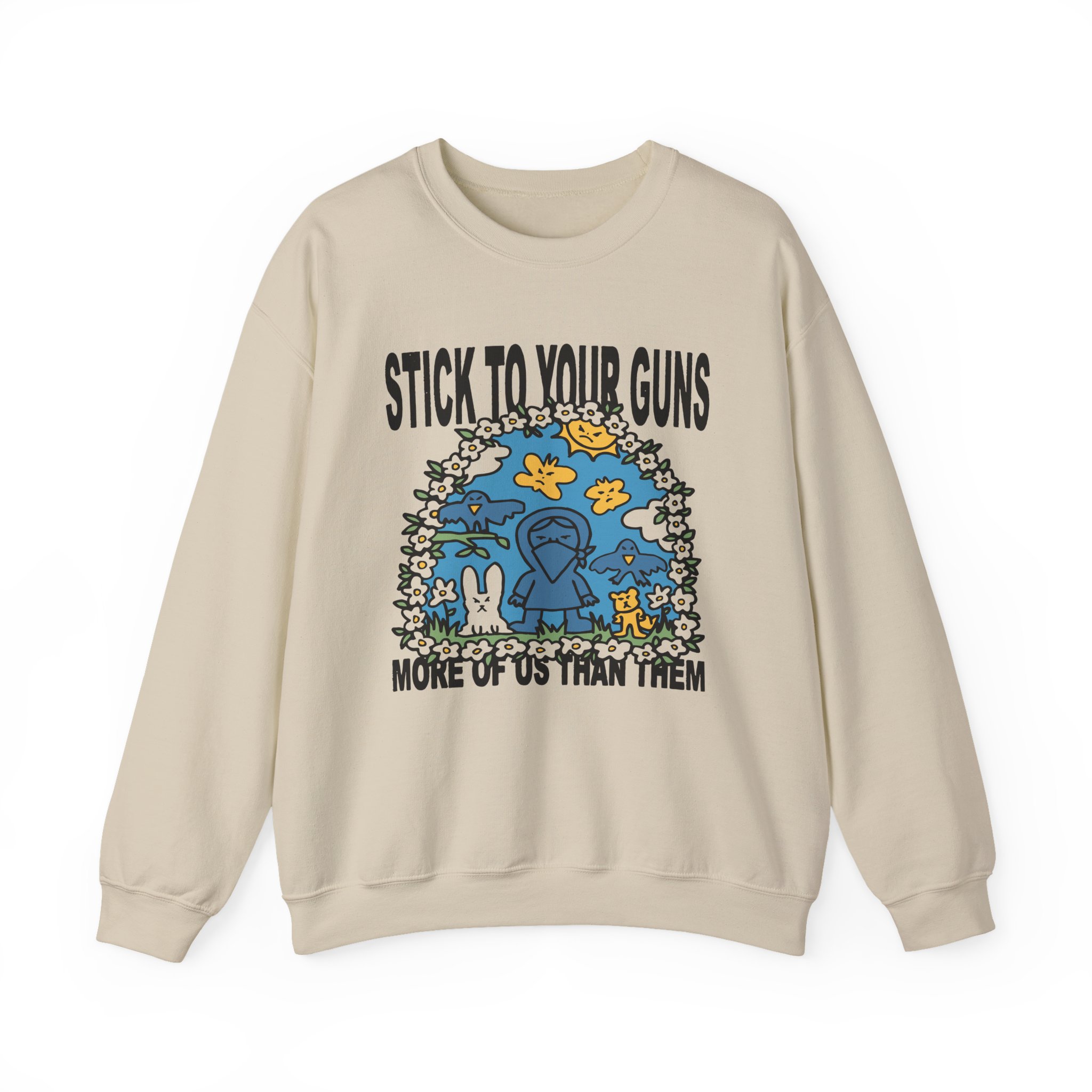 Stick to Your Guns Diamond Enemy Unisex Heavy Blendâ„¢ Crewneck Sweatshirt