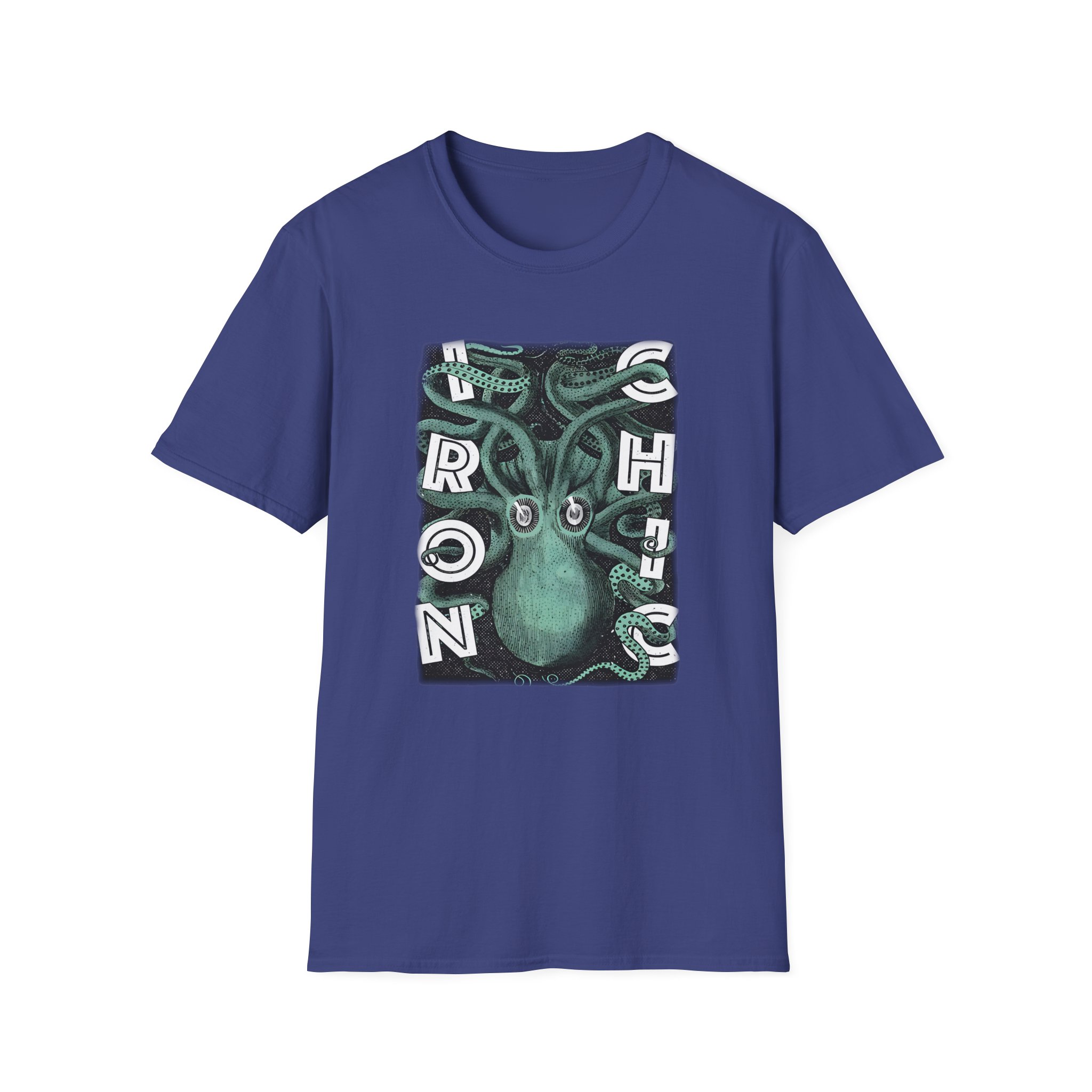 Iron Chic Octopus Unisex Softstyle T-Shirt