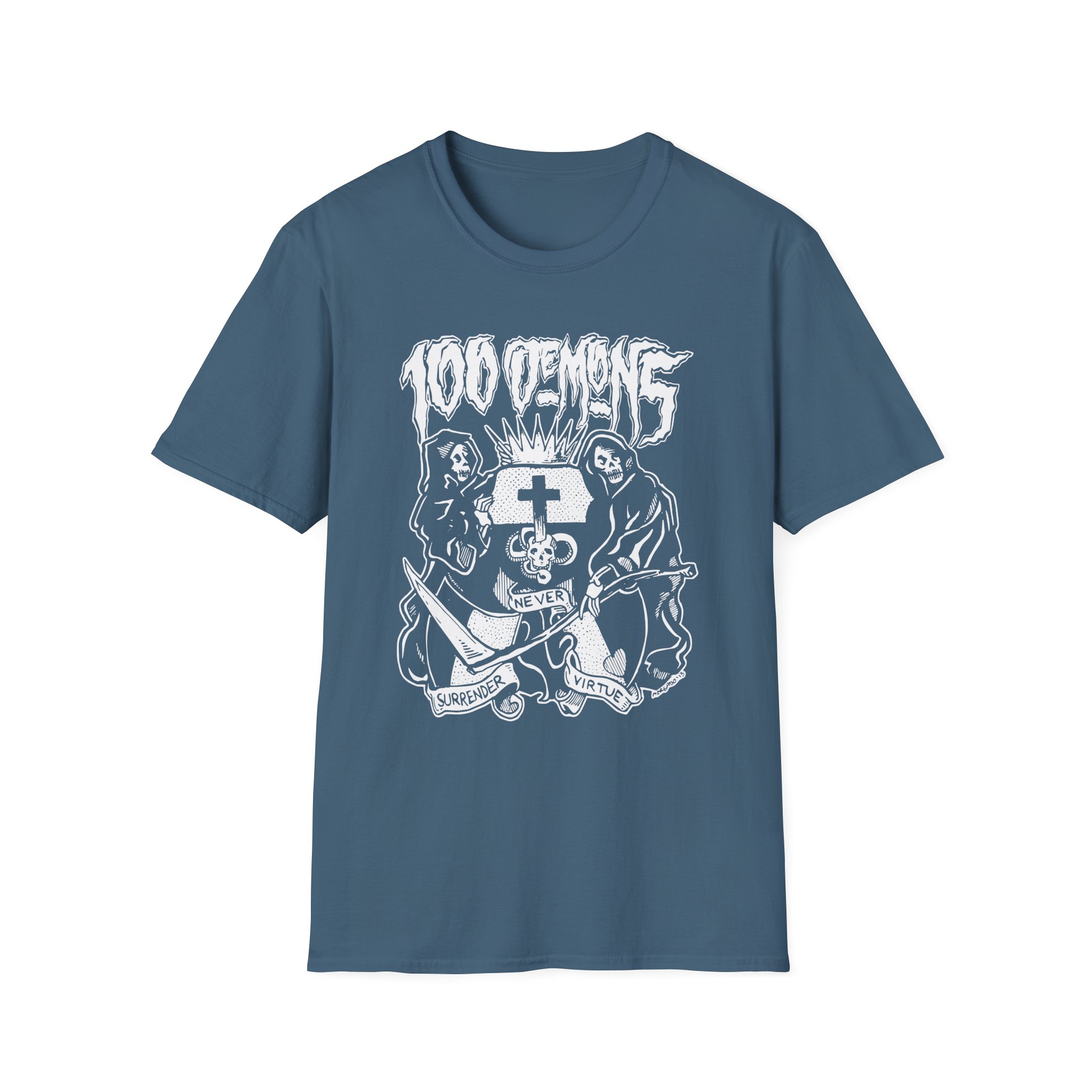 100 Demons Unisex Softstyle T-Shirt