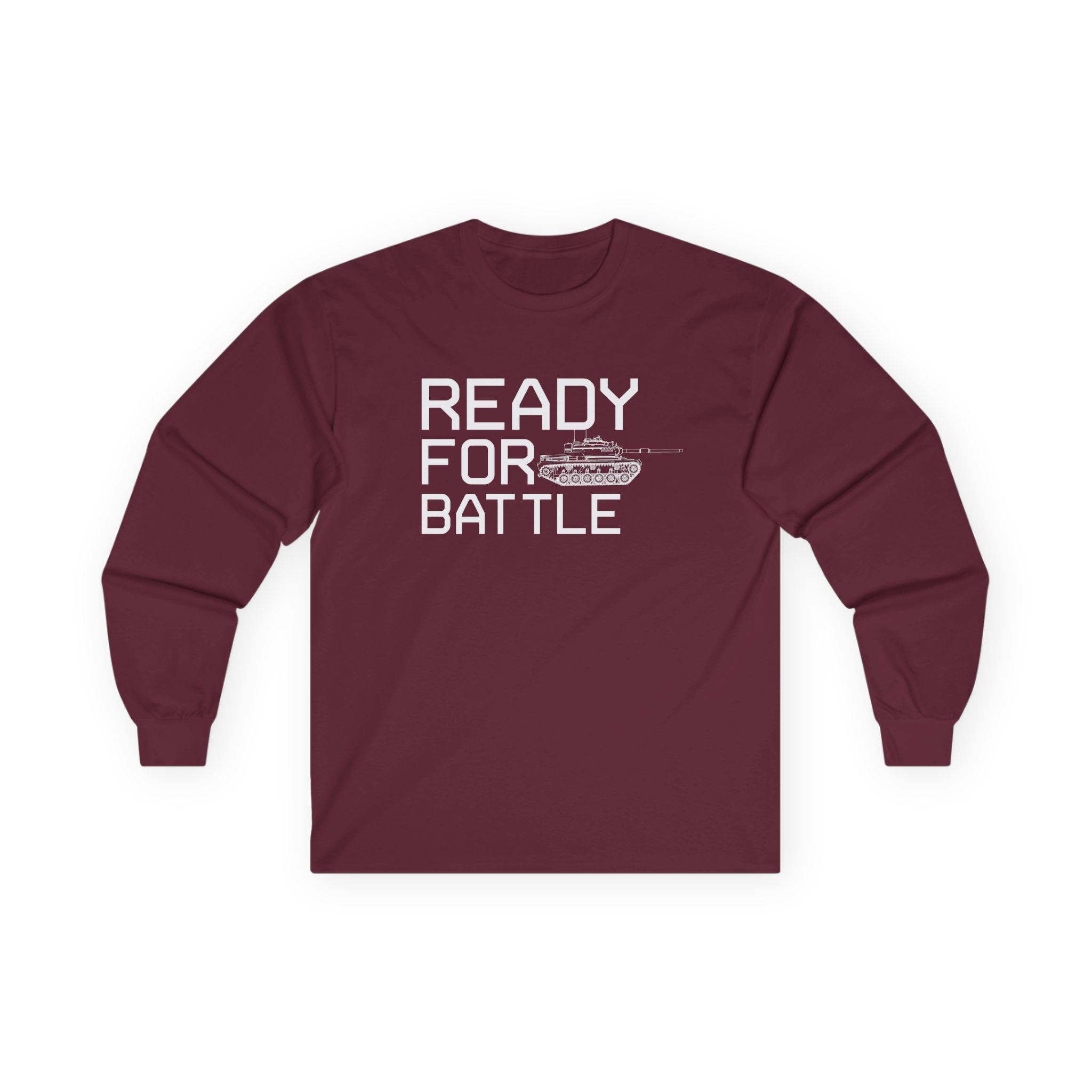 World of Tank Ready for Battle Unisex Ultra Cotton Long Sleeve Tee
