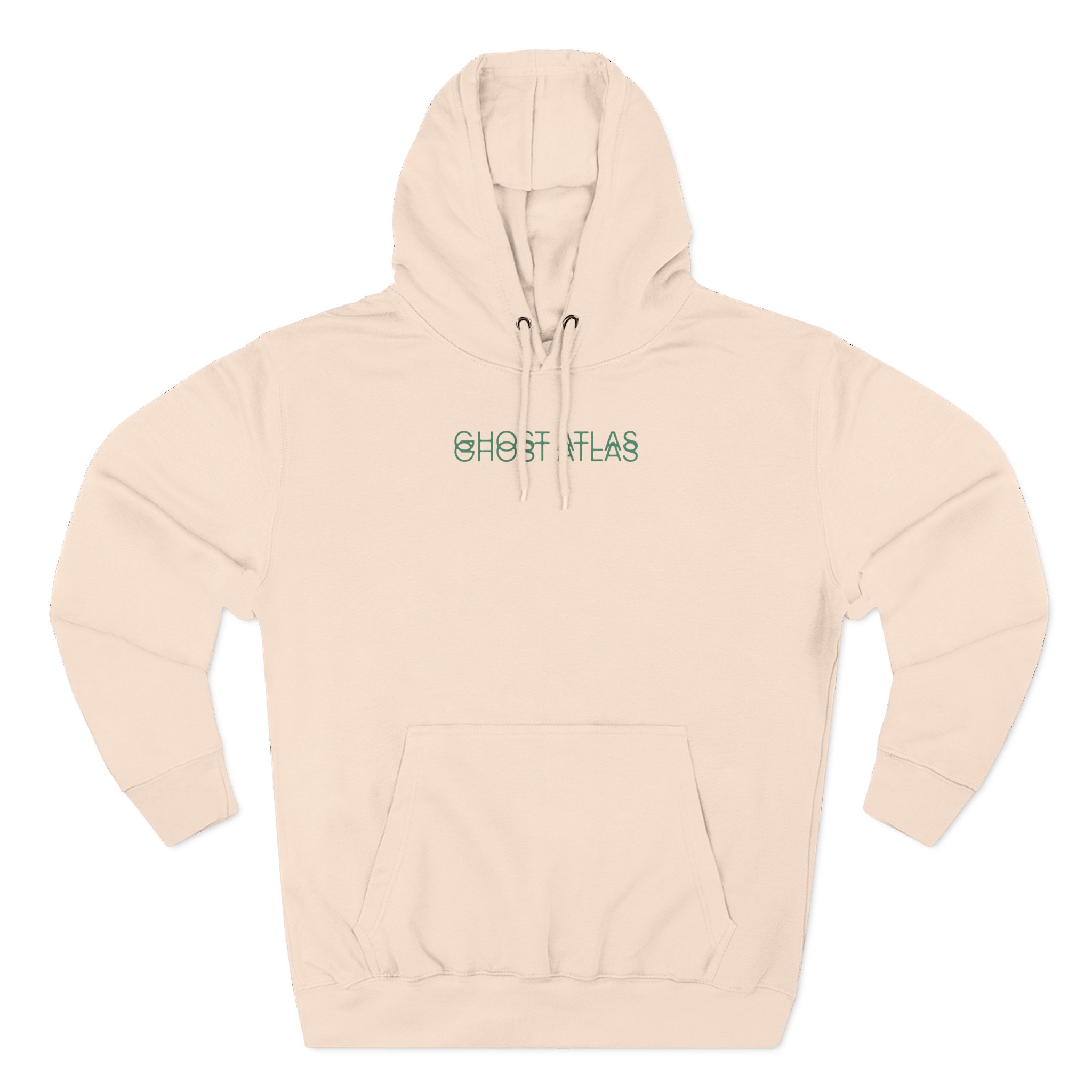 Ghost Atlas Flowers Three-Panel Fleece Hoodie