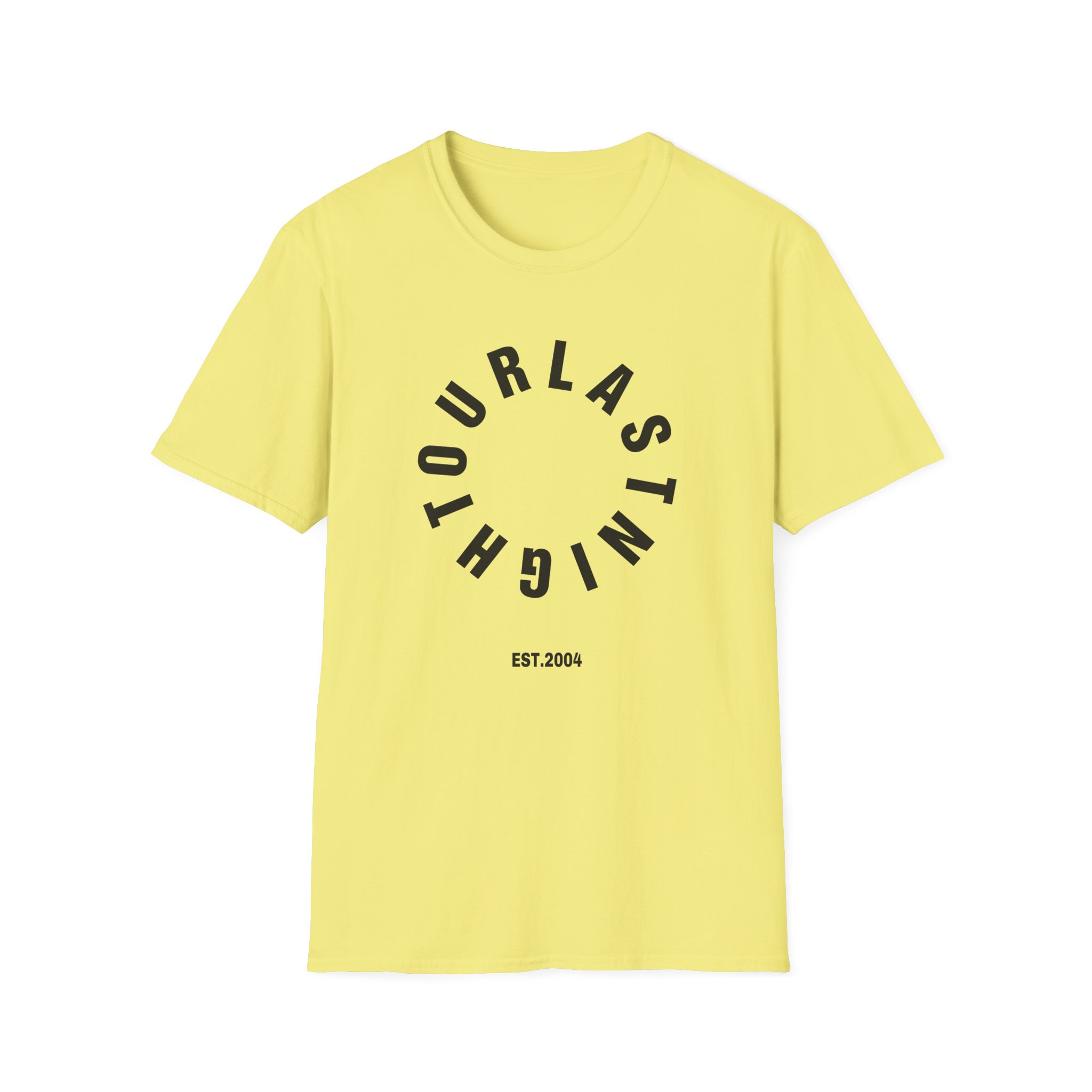 Our Last Night Circle Unisex Softstyle T-Shirt