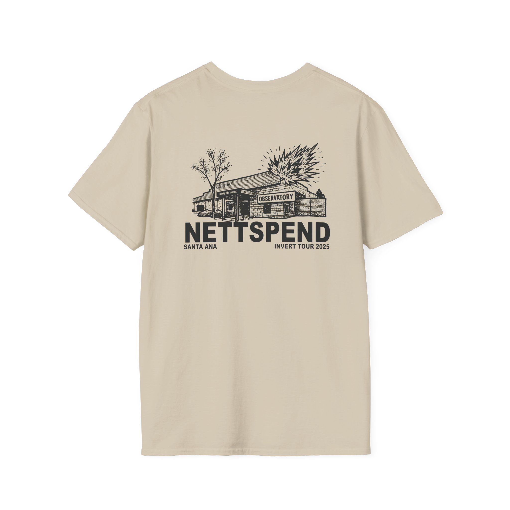 Nettspend Santa Ana Unisex Softstyle T-Shirt