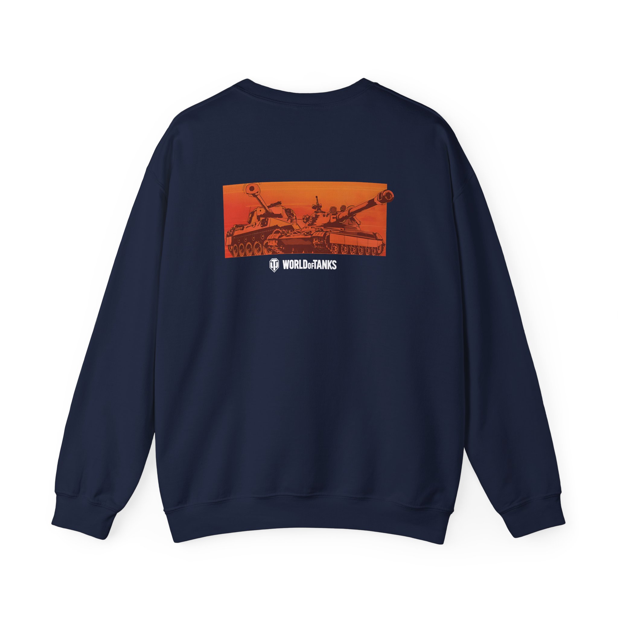 World of Tank Orange Sky Unisex Heavy Blendâ„¢ Crewneck Sweatshirt