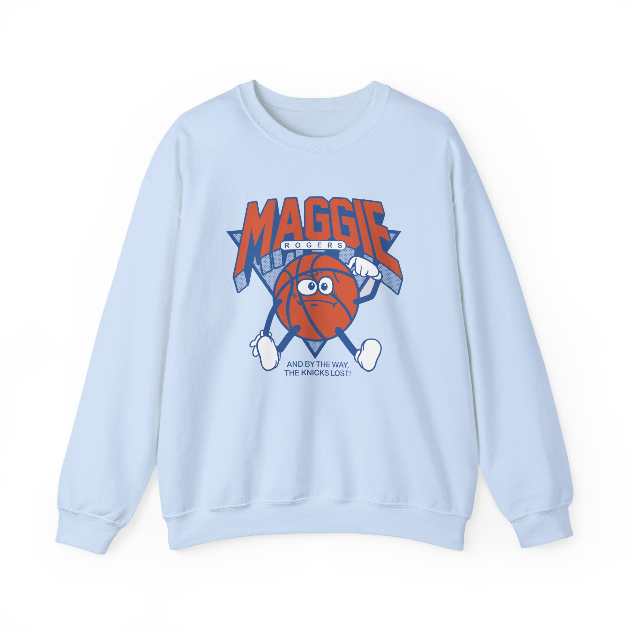 Maggie Rogers and by the Way the Knicks Lost Unisex Heavy Blendâ„¢ Crewneck Sweatshirt