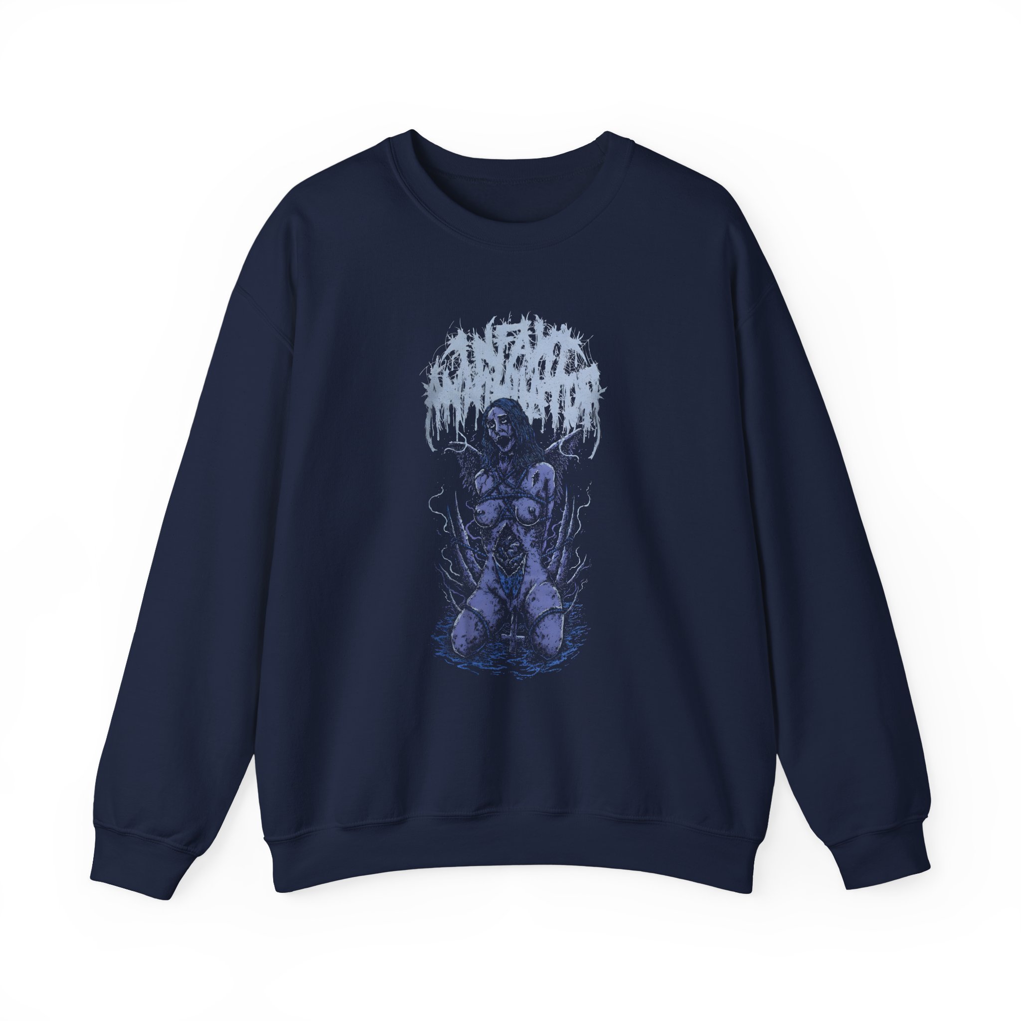 Infant Annihilator Crucifucked Unisex Heavy Blendâ„¢ Crewneck Sweatshirt