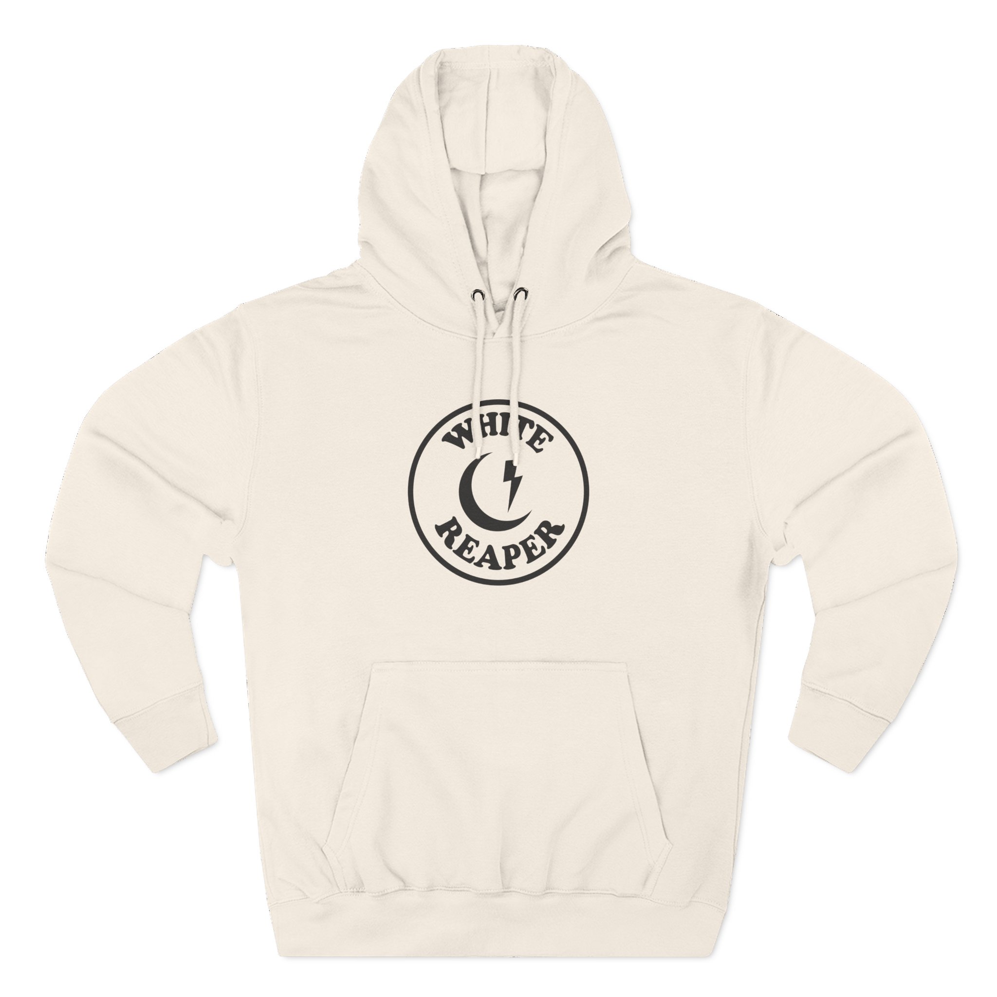 White Reaper Three-Panel Fleece Hoodie