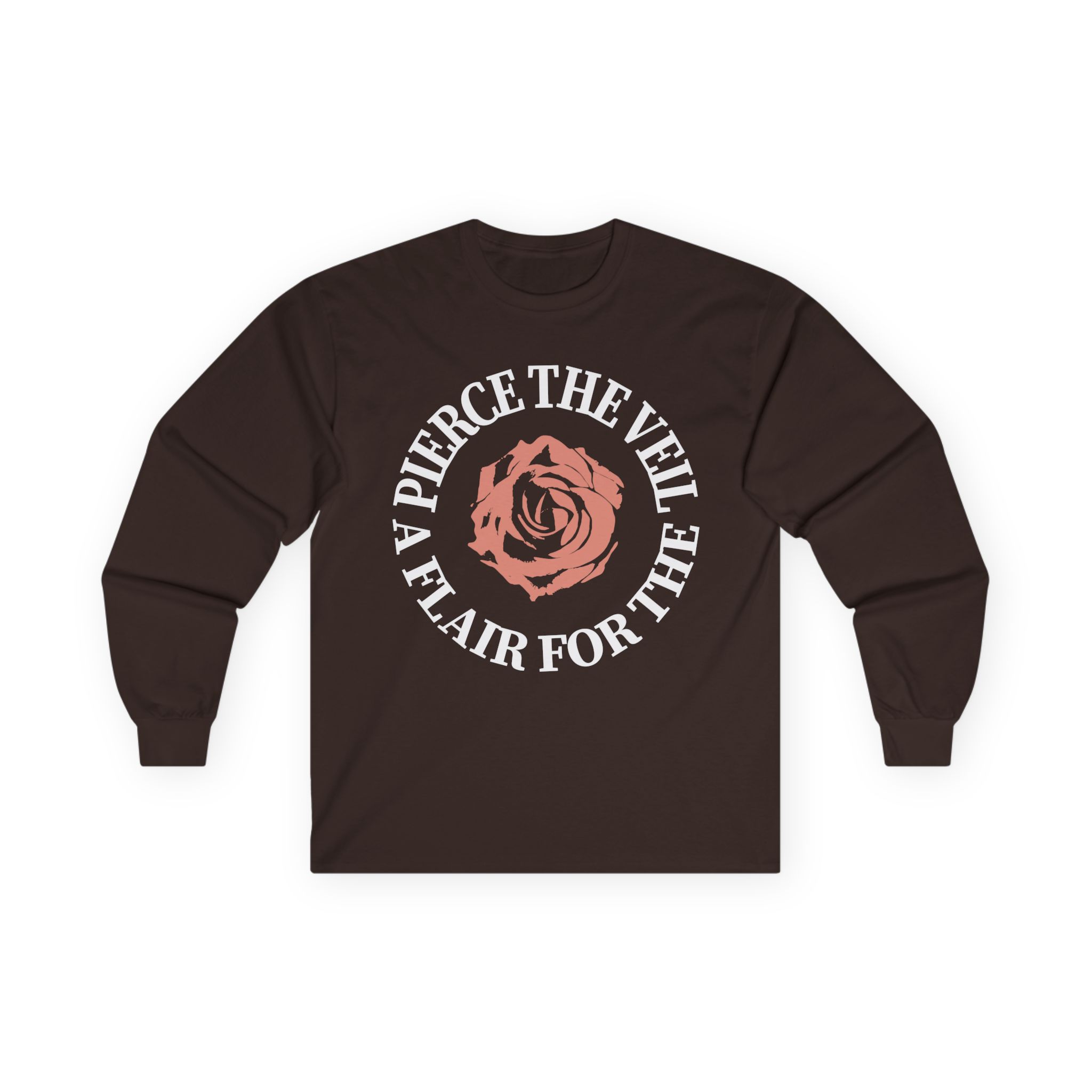 Pierce the Veil a Flair for the Dramatic Rose Unisex Ultra Cotton Long Sleeve Tee