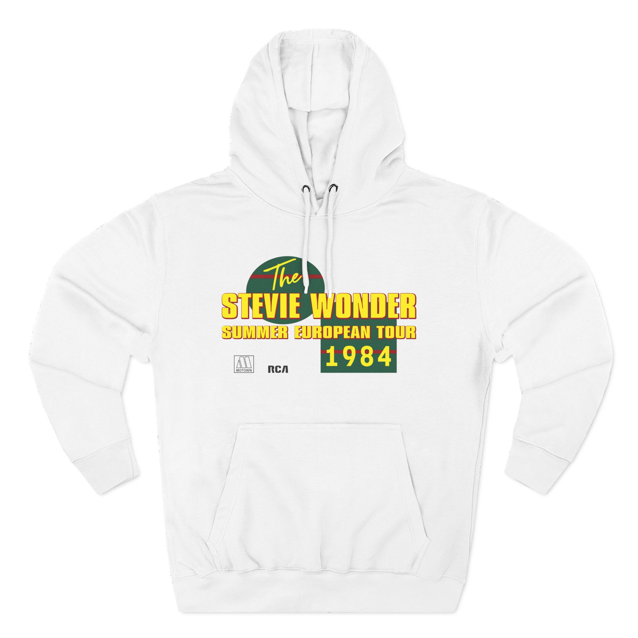 Stevie Wonder 84 Three-Panel Fleece Hoodie