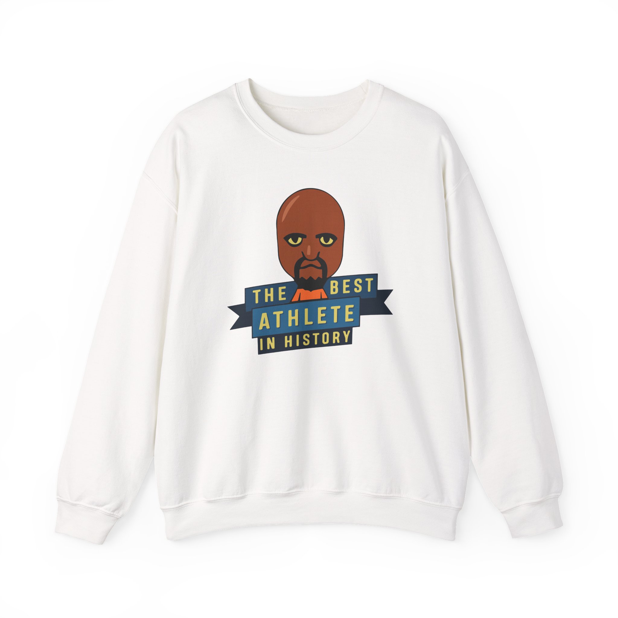 Poofesure the best athlete in history Unisex Heavy Blendâ„¢ Crewneck Sweatshirt