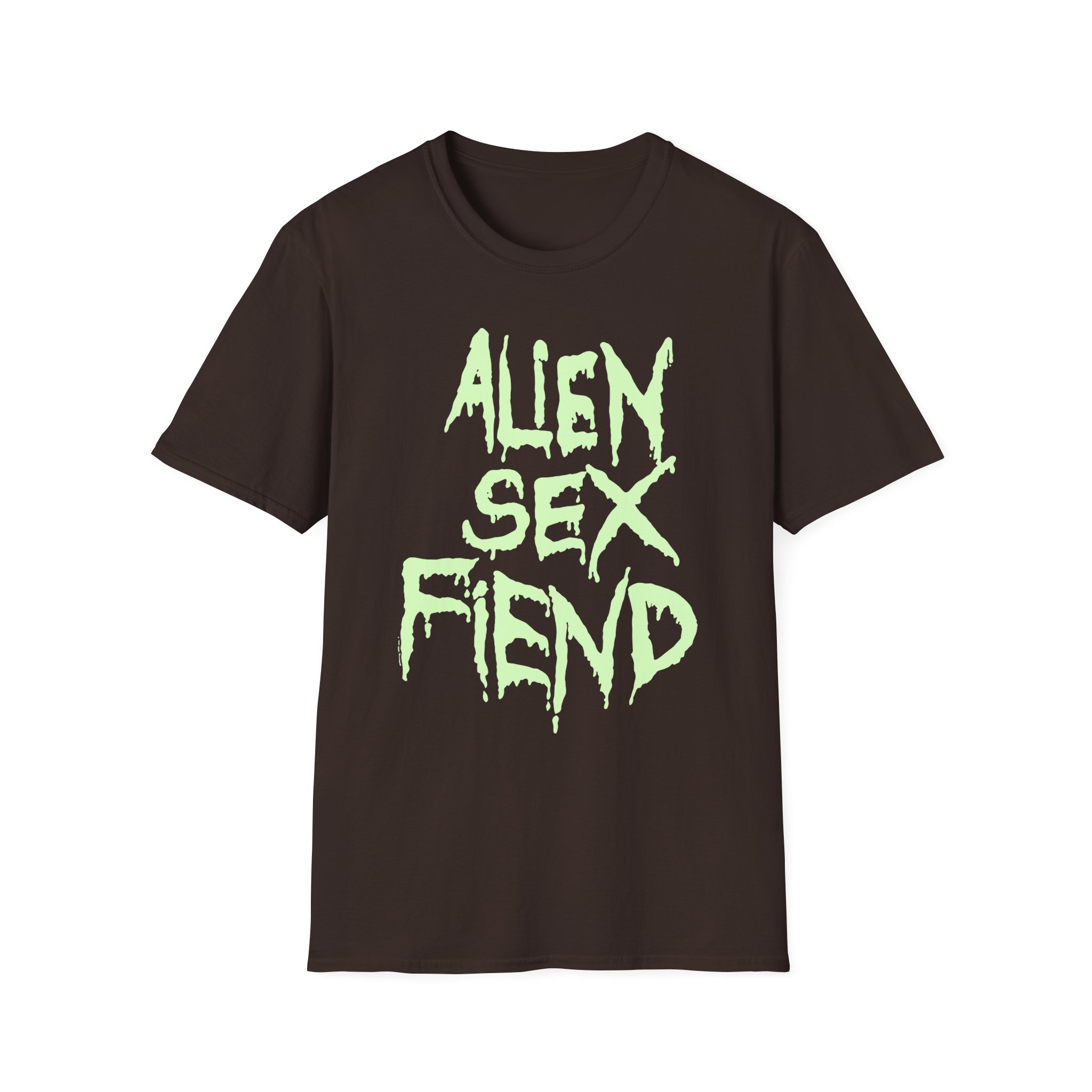 Alien Sex Fiend Glow in the Dark Unisex Softstyle T-Shirt