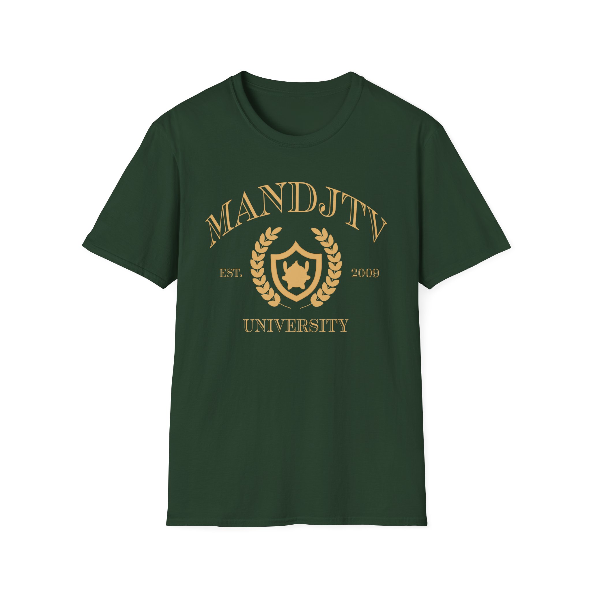 Mandjtv University Unisex Softstyle T-Shirt