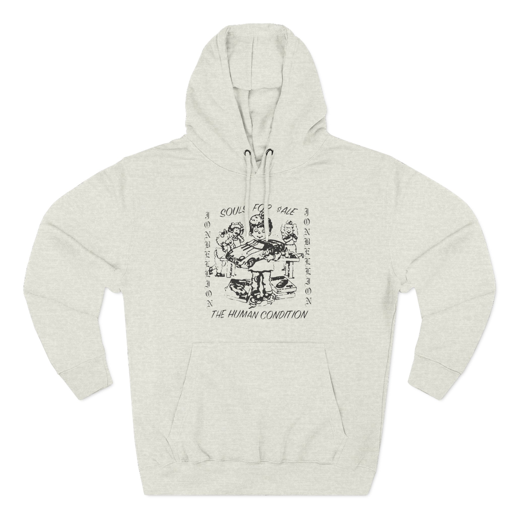 Jon Bellion Souls for Sale Three-Panel Fleece Hoodie