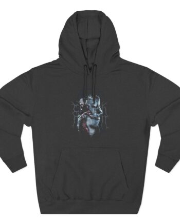 Carach Angren Head Three-Panel Fleece Hoodie