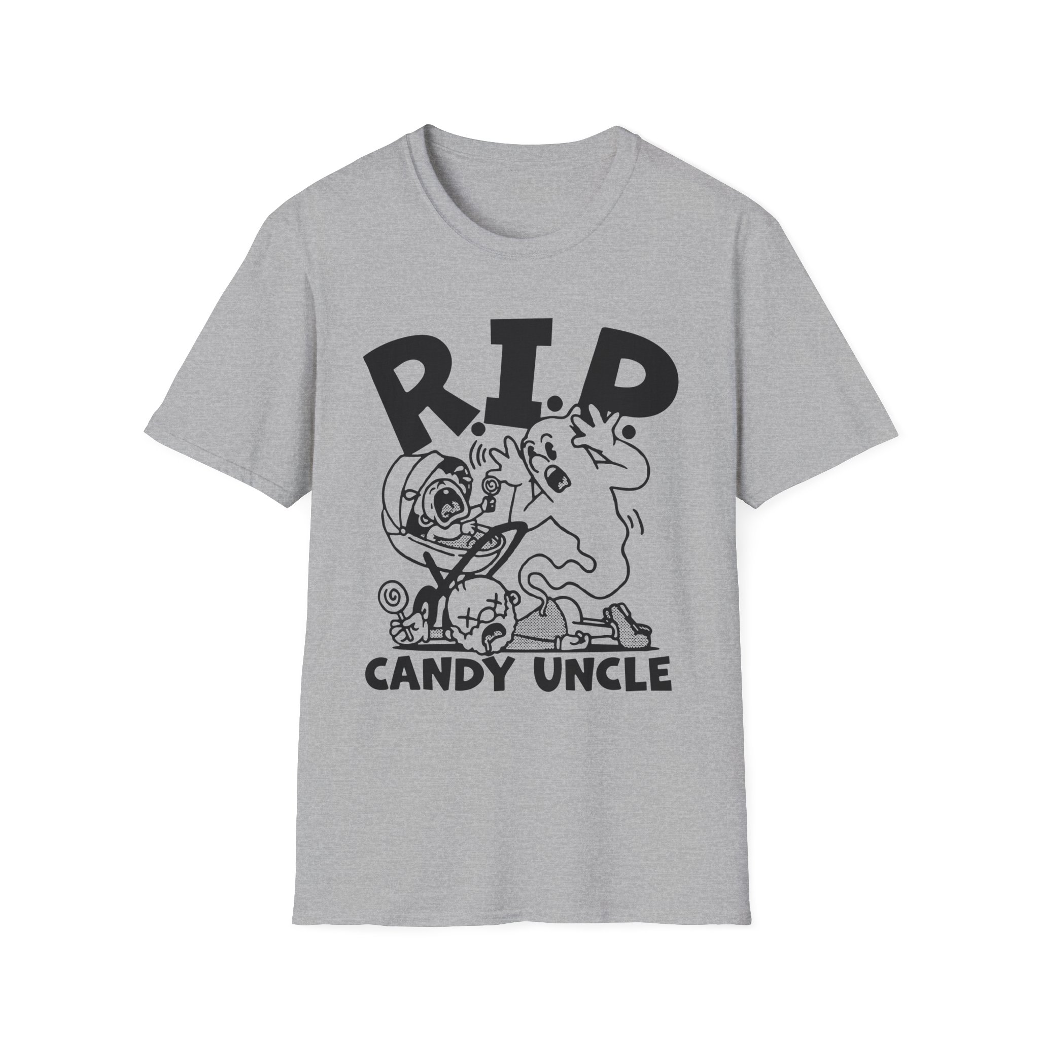 Distractible Candy Uncle Unisex Softstyle T-Shirt