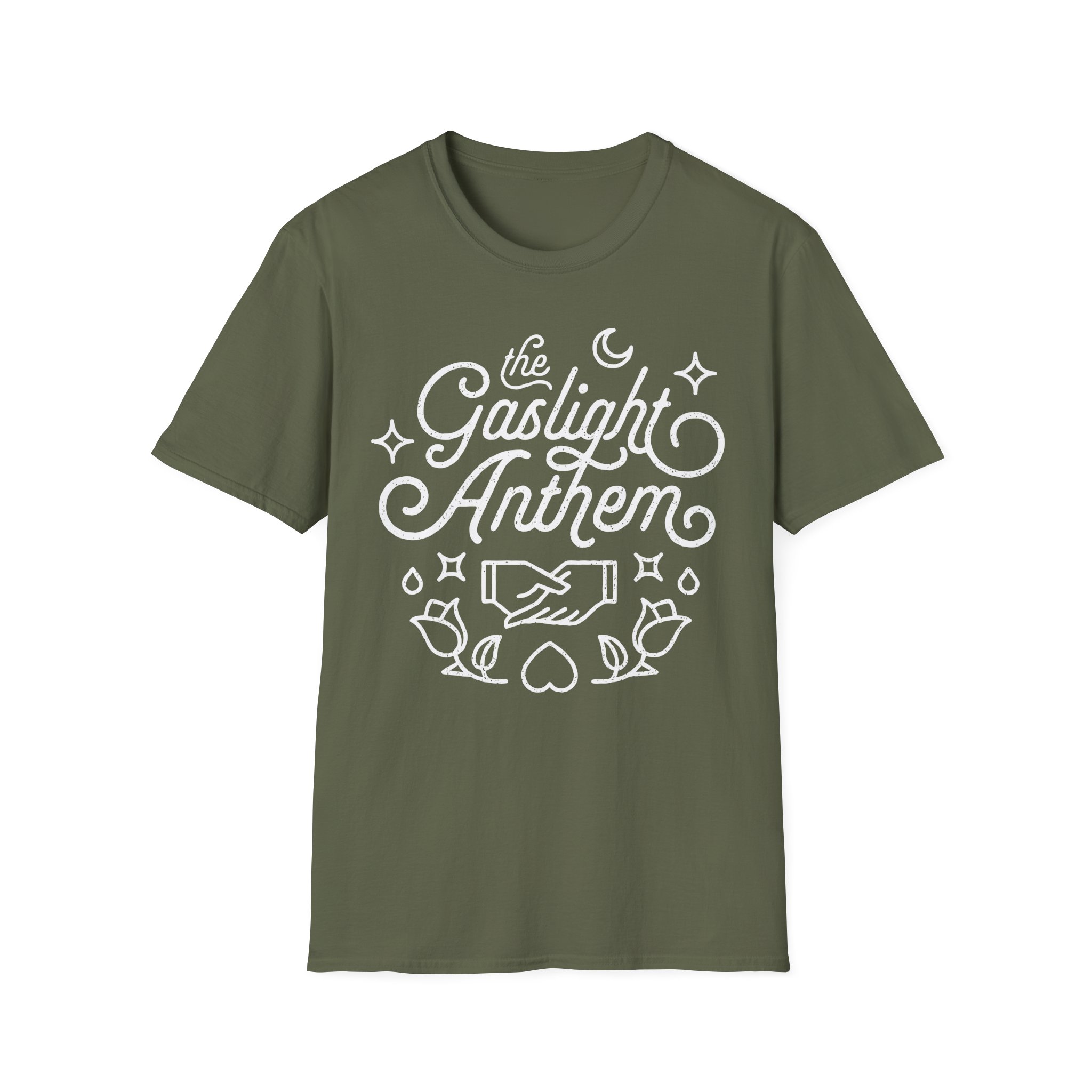 Gaslight Anthem Handshake Unisex Softstyle T-Shirt