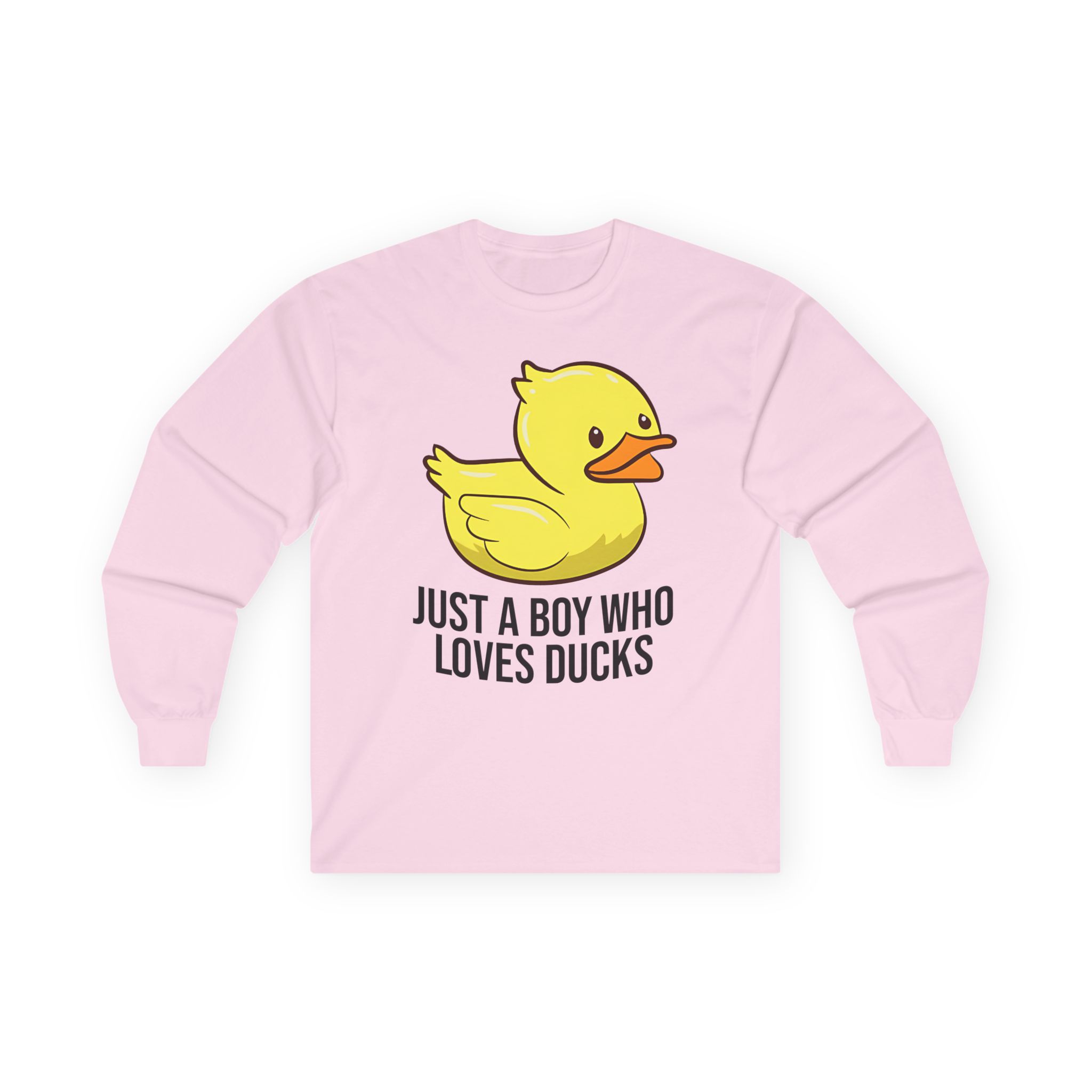 Duckboy Unisex Ultra Cotton Long Sleeve Tee