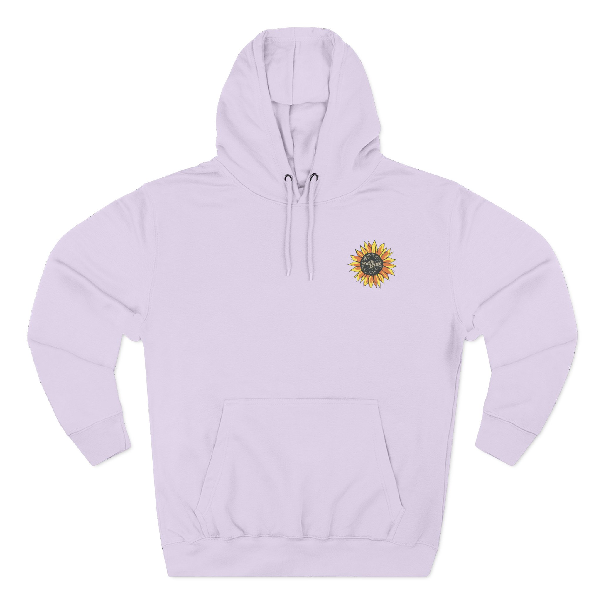 Benson Boone Sunflower Three-Panel Fleece Hoodie