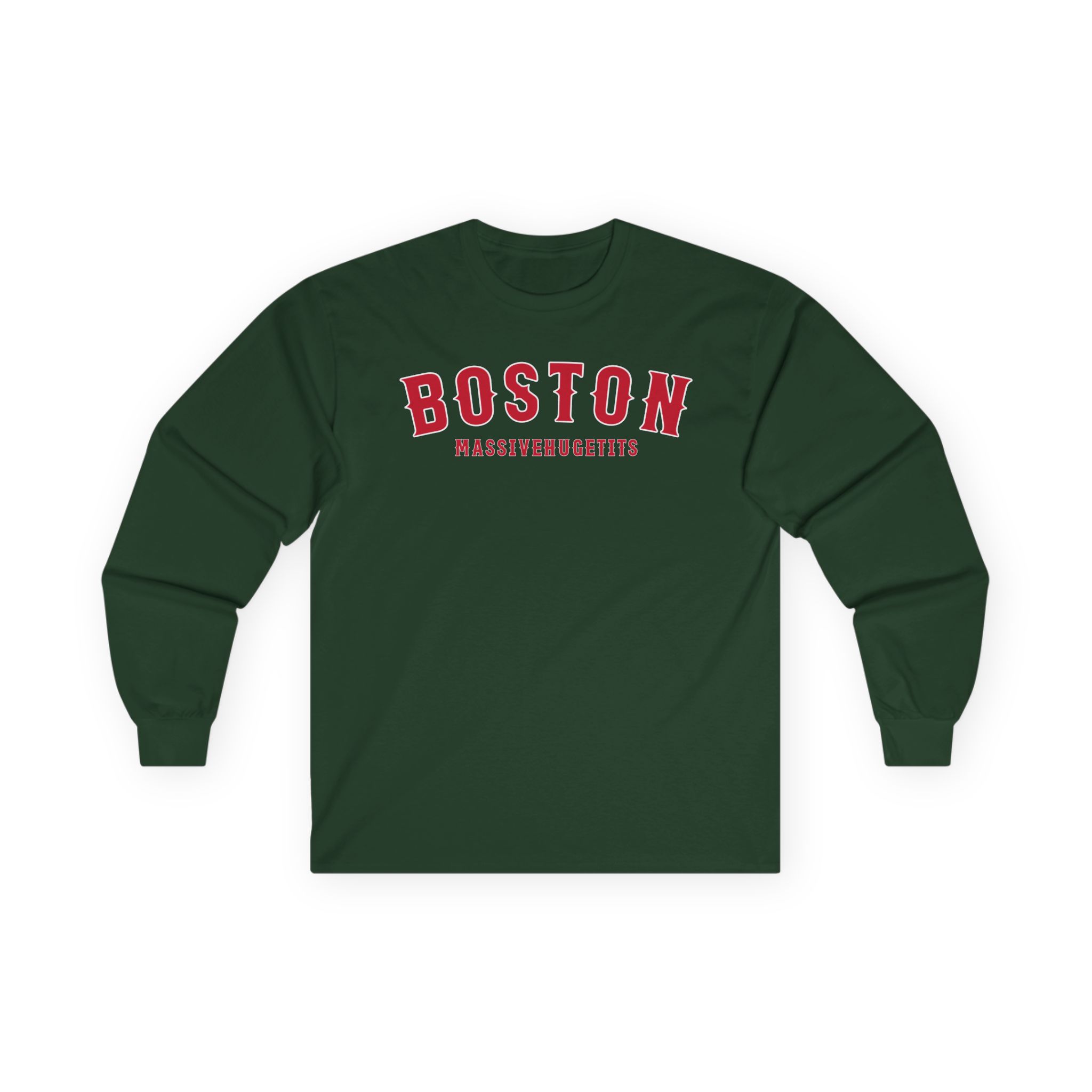 Ymh Boston Massivehugetits Unisex Ultra Cotton Long Sleeve Tee