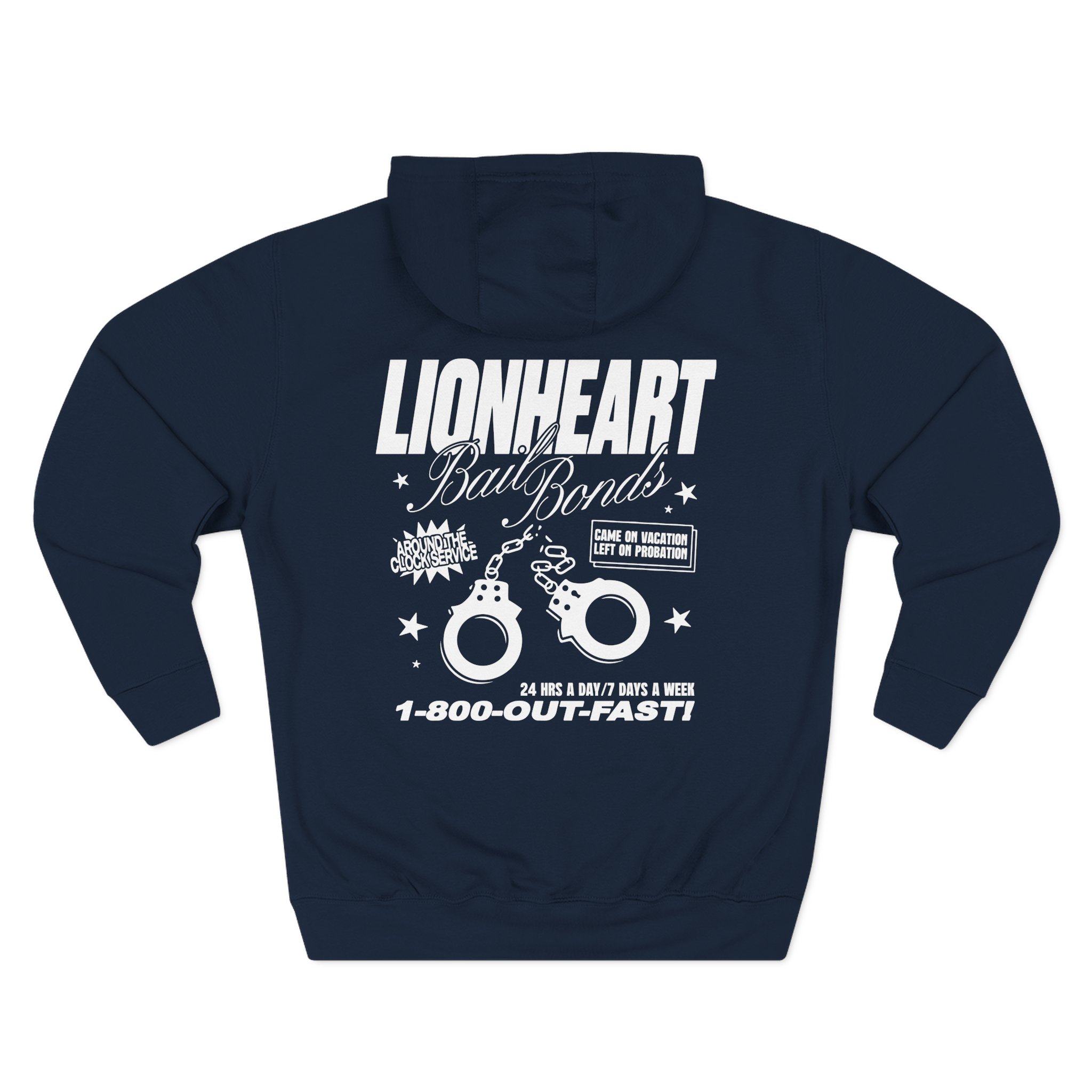 Lionheart "Bail Bonds" Three-Panel Fleece Hoodie