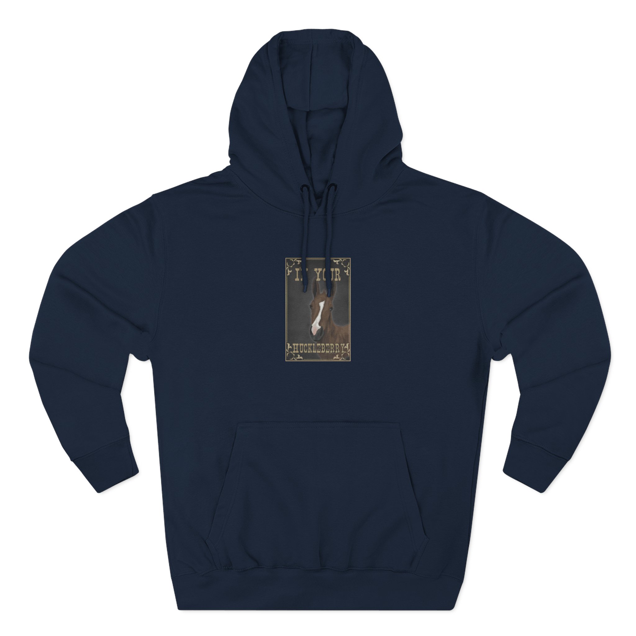 Katie Van Slyke Huckleberry Three-Panel Fleece Hoodie