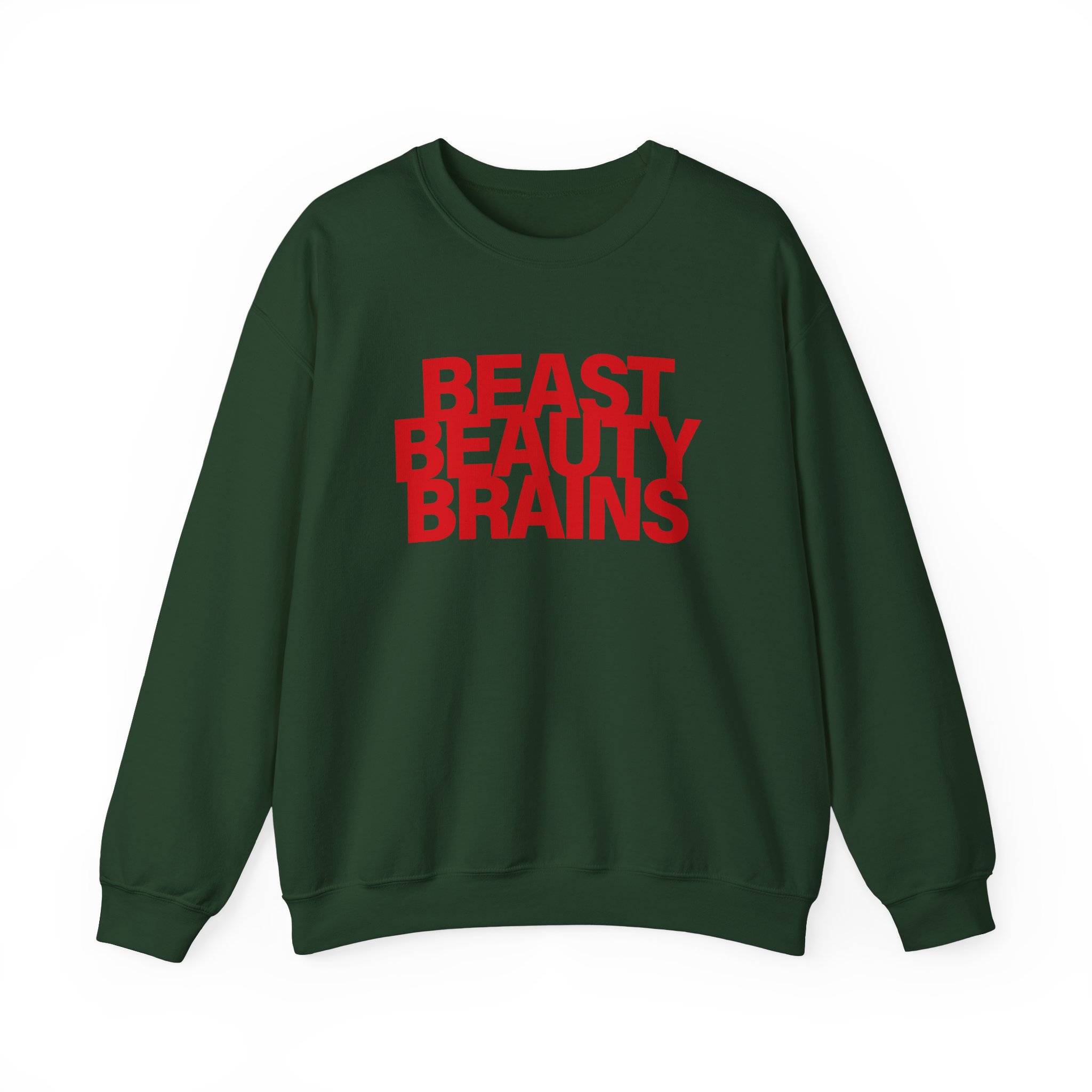 Ilona Maher Beast Beauty Brains Iconic Unisex Heavy Blendâ„¢ Crewneck Sweatshirt