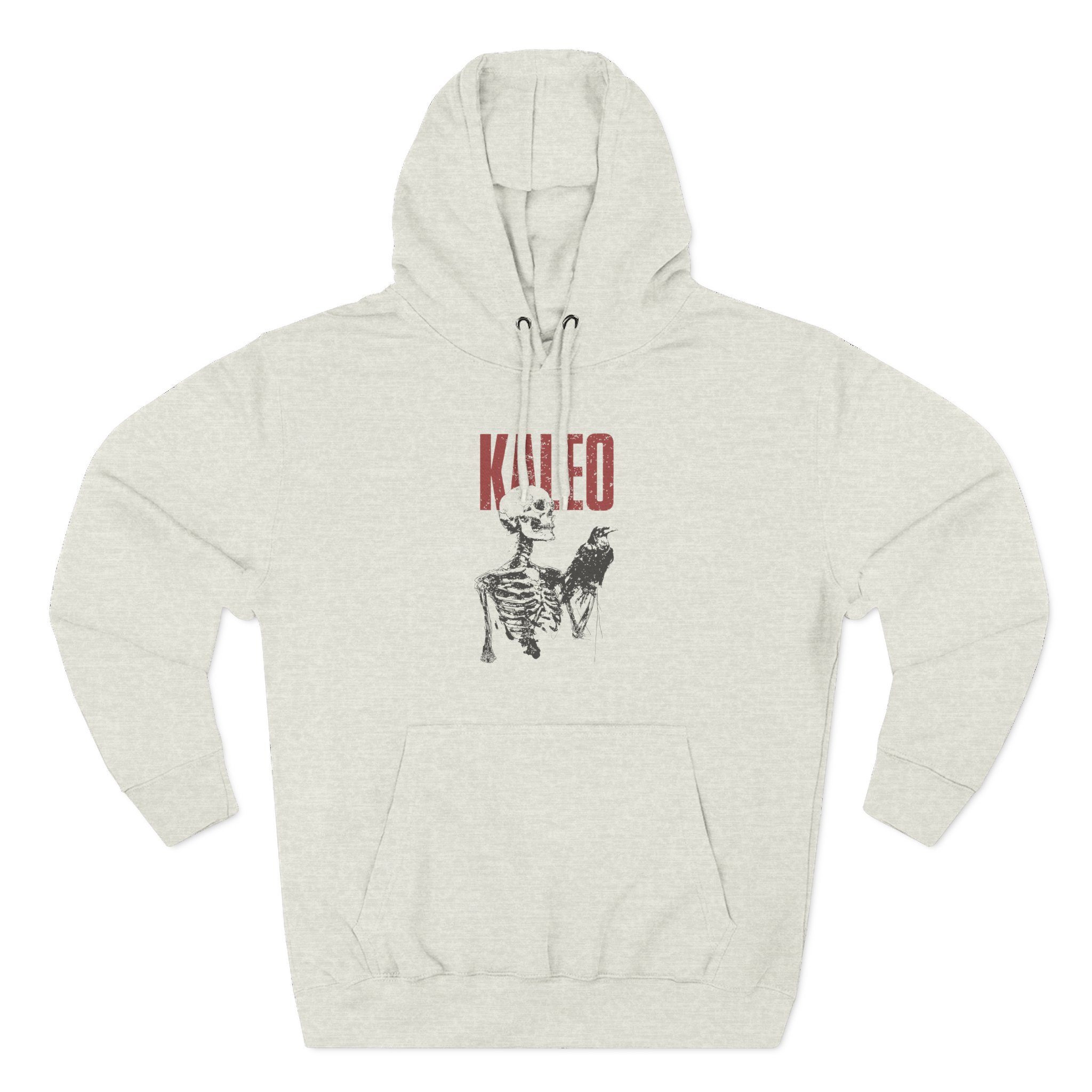 Kaleo Raven Three-Panel Fleece Hoodie