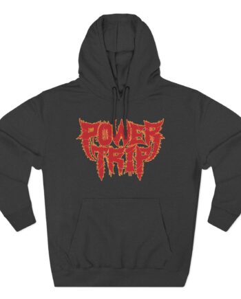 Power Trip Spikey Snake Three-Panel Fleece Hoodie