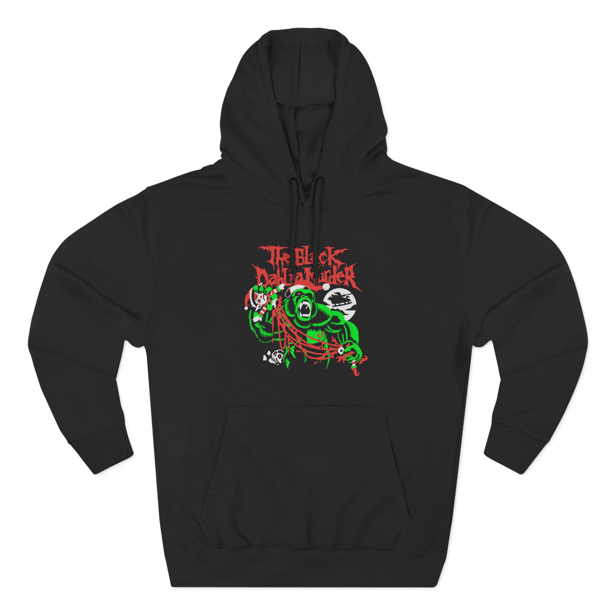 The Black Dahlia Murder Yule 'em All Three-Panel Fleece Hoodie