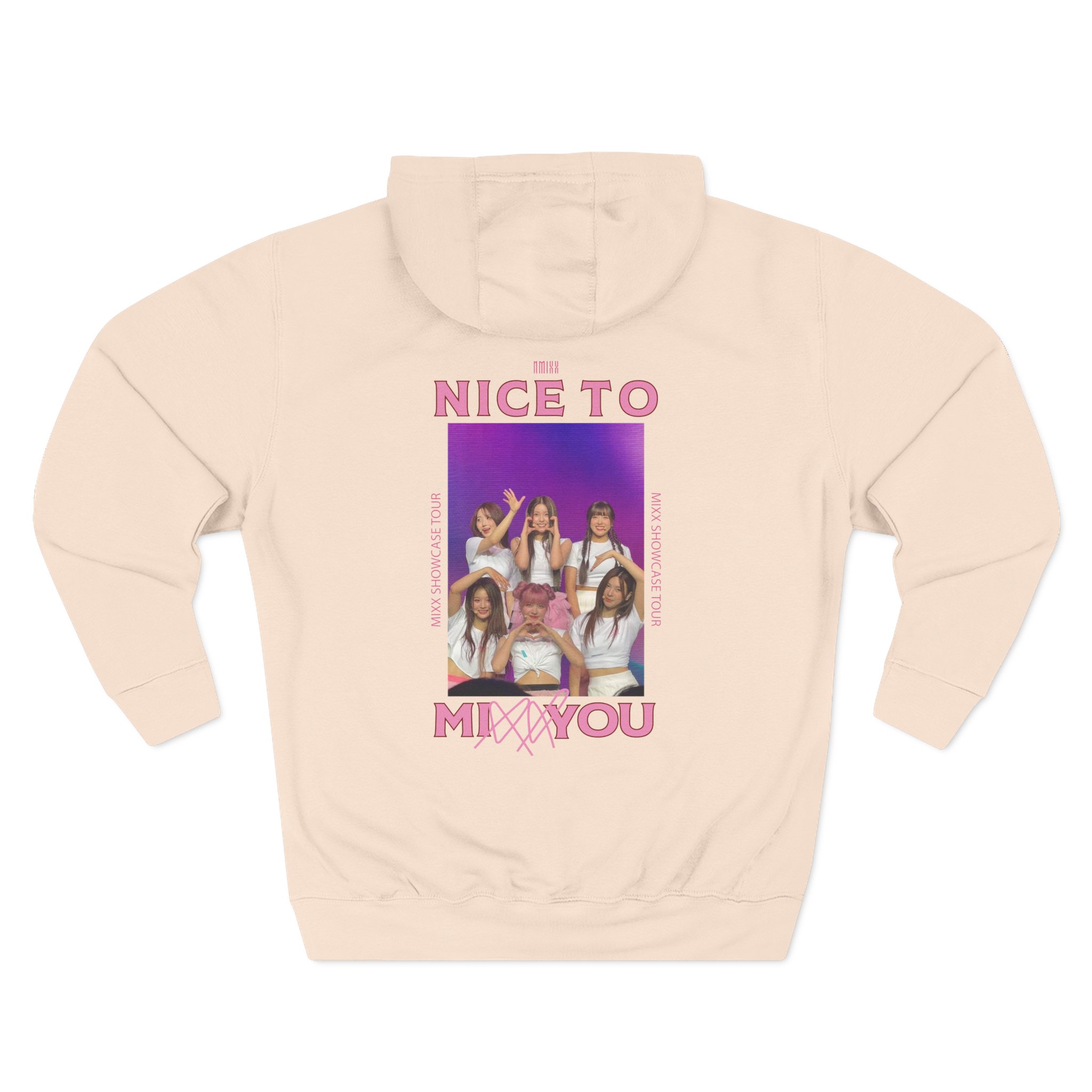 Nmixx Three-Panel Fleece Hoodie