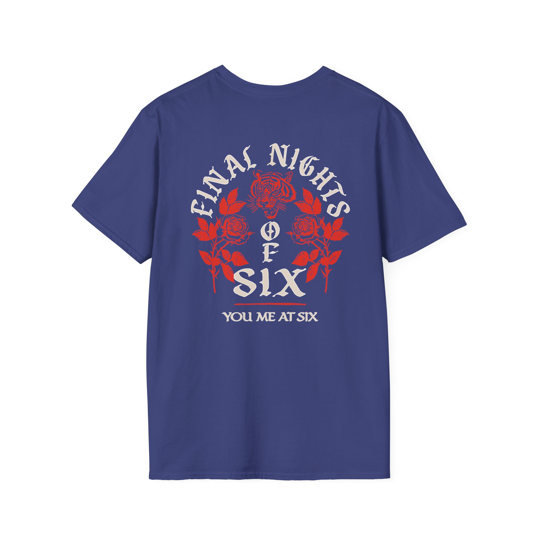You Me at Six Final Nights of Six Tour Unisex Softstyle T-Shirt