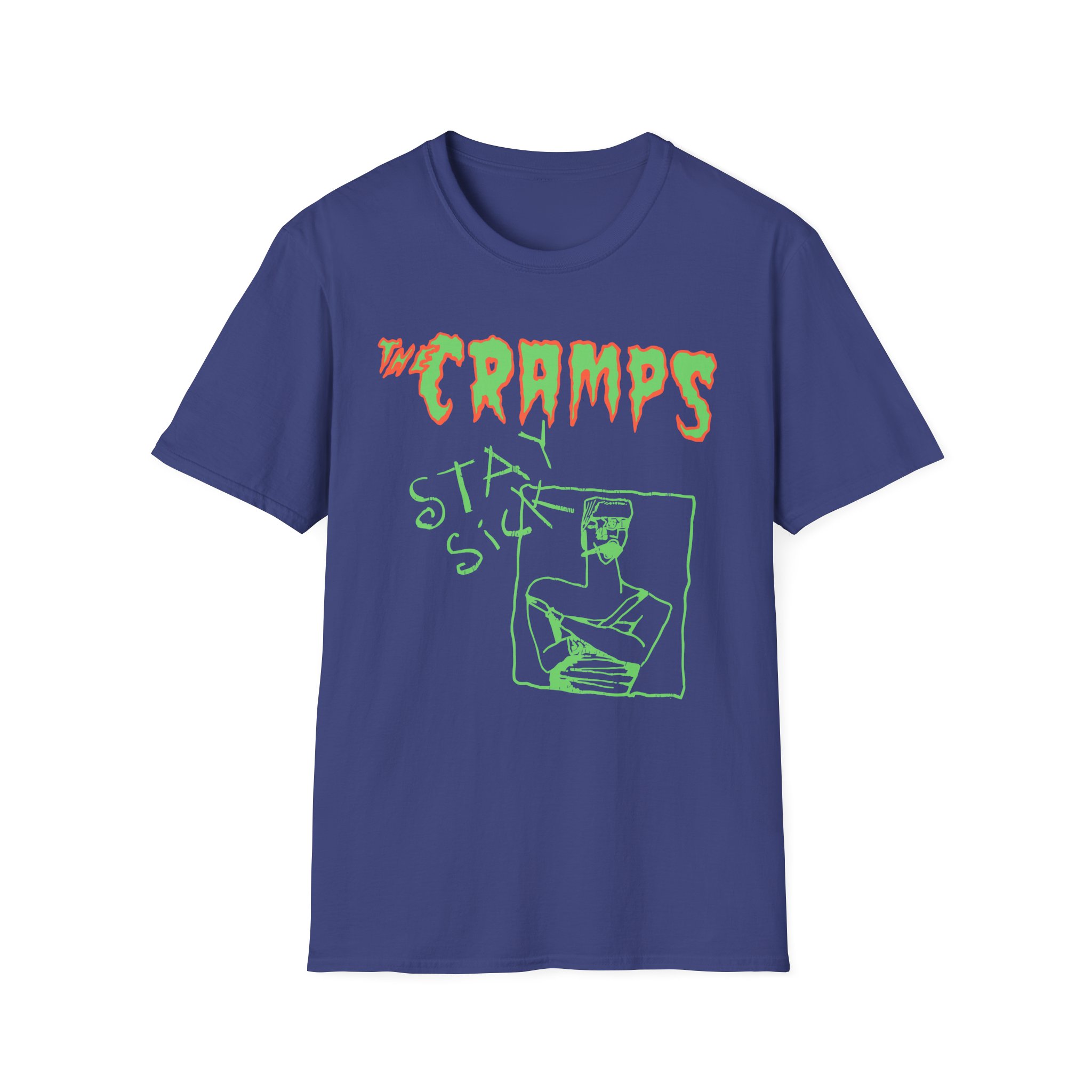 The Cramps Stay Sick Unisex Softstyle T-Shirt