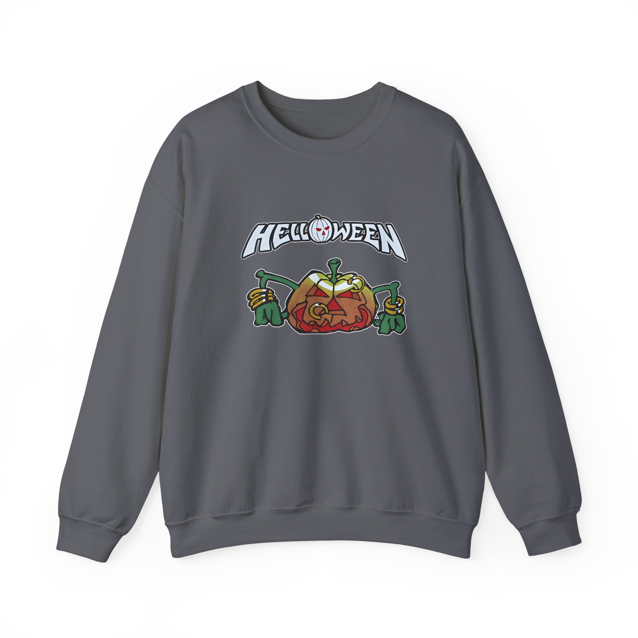 Helloween Rings Pumpkin Unisex Heavy Blendâ„¢ Crewneck Sweatshirt