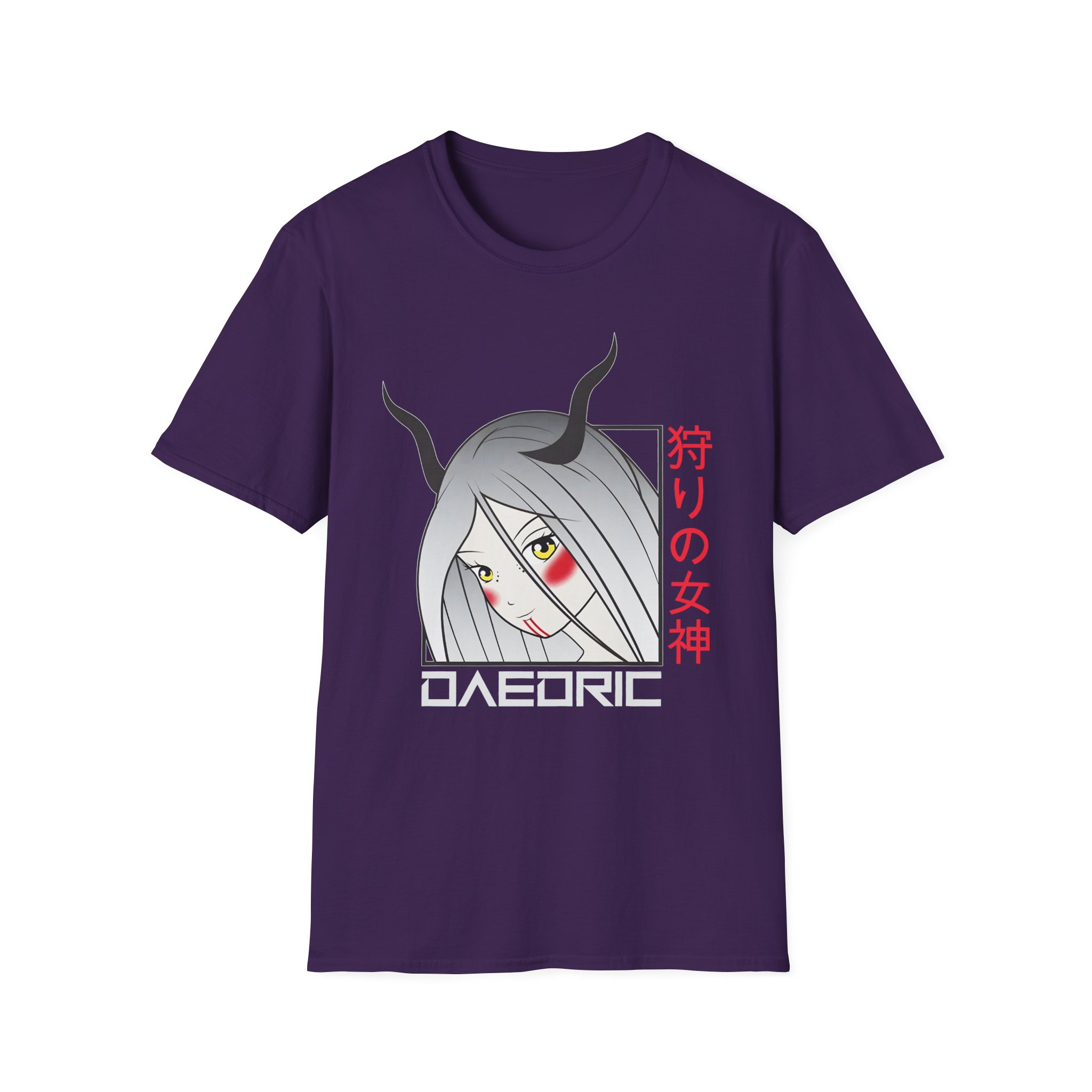 Daedric Goddess of the Hunt Anime Unisex Softstyle T-Shirt