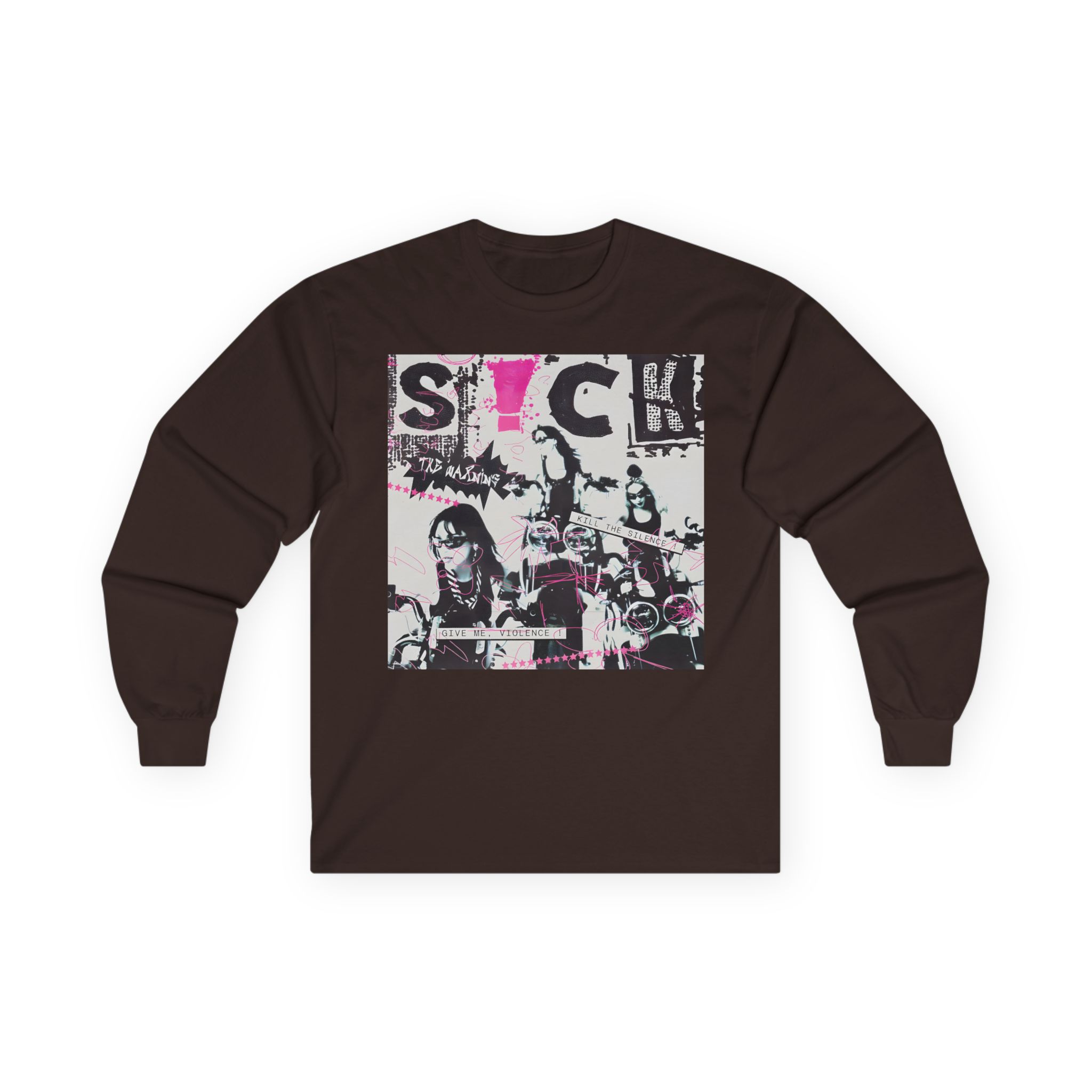 The Warning Black S!ck Unisex Ultra Cotton Long Sleeve Tee