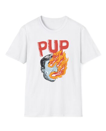 Pup I Hope the World Explodes Unisex Softstyle T-Shirt