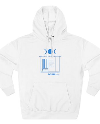 Foxing Chapter Three-Panel Fleece Hoodie