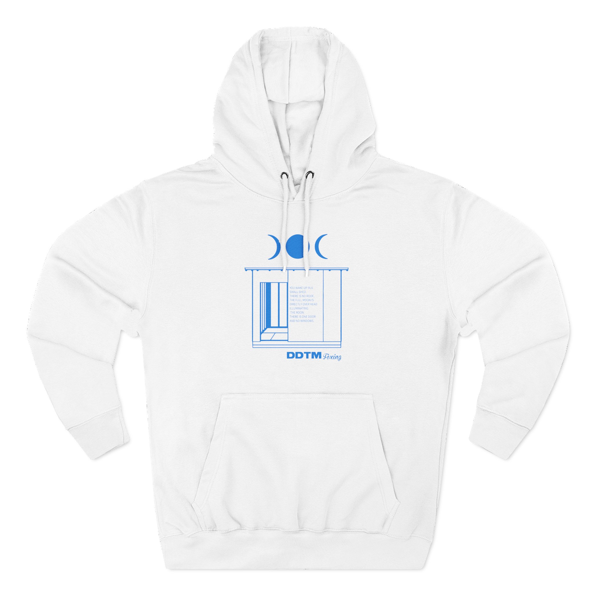 Foxing Chapter Three-Panel Fleece Hoodie