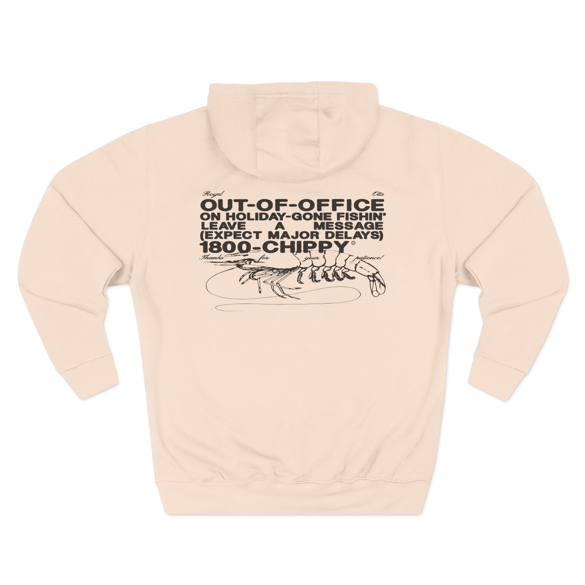 Royel Otis Out of Office Chippy Three-Panel Fleece Hoodie