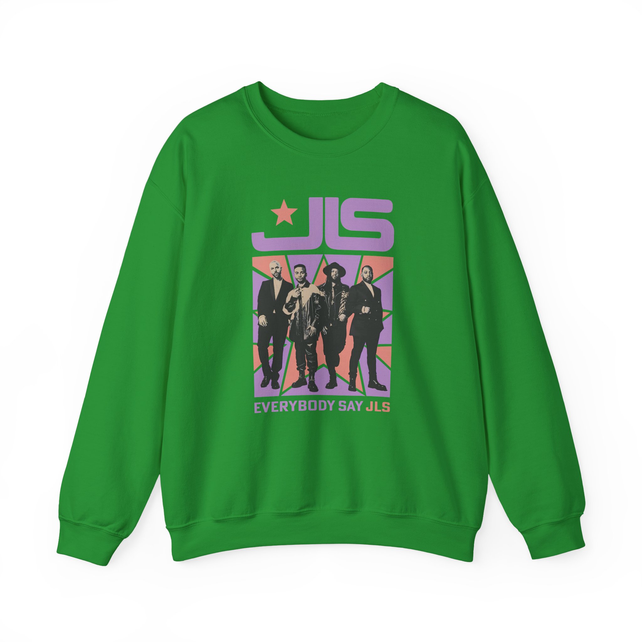 JLS, Everybody Say JLS Photo Star Unisex Heavy Blendâ„¢ Crewneck Sweatshirt