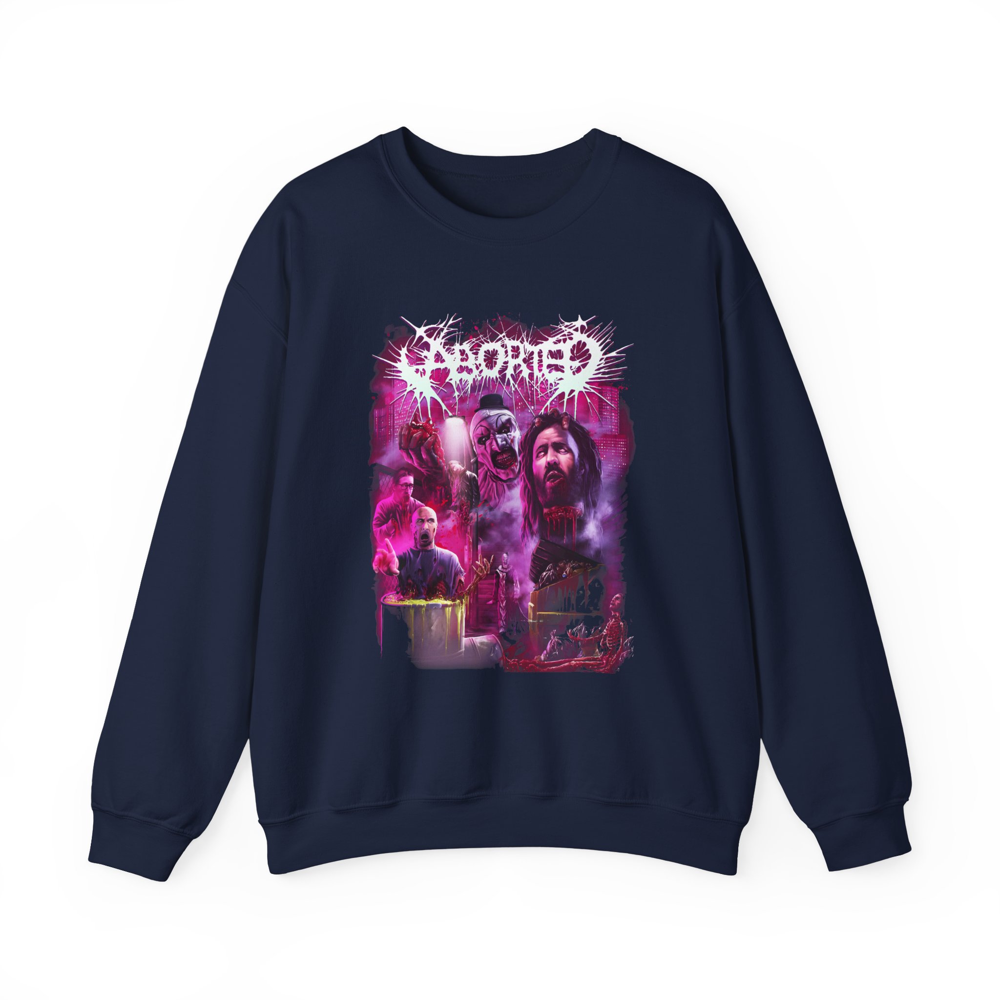 Aborted Terrify'er Unisex Heavy Blendâ„¢ Crewneck Sweatshirt