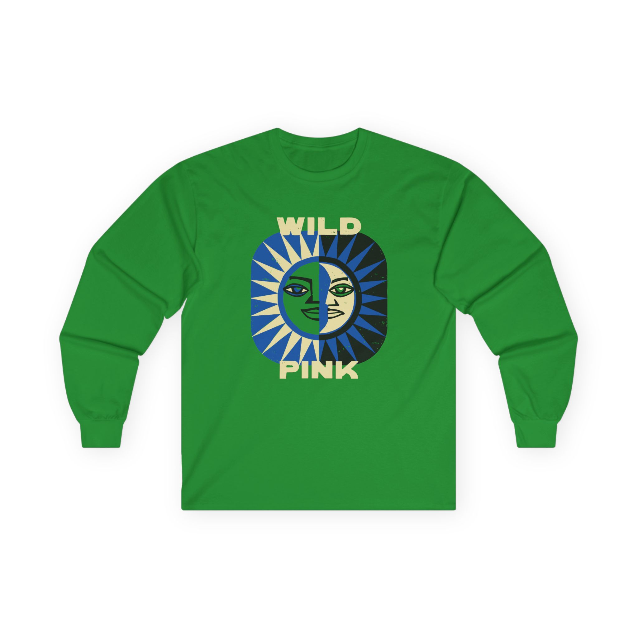 Wild Pink Sun Moon Unisex Ultra Cotton Long Sleeve Tee